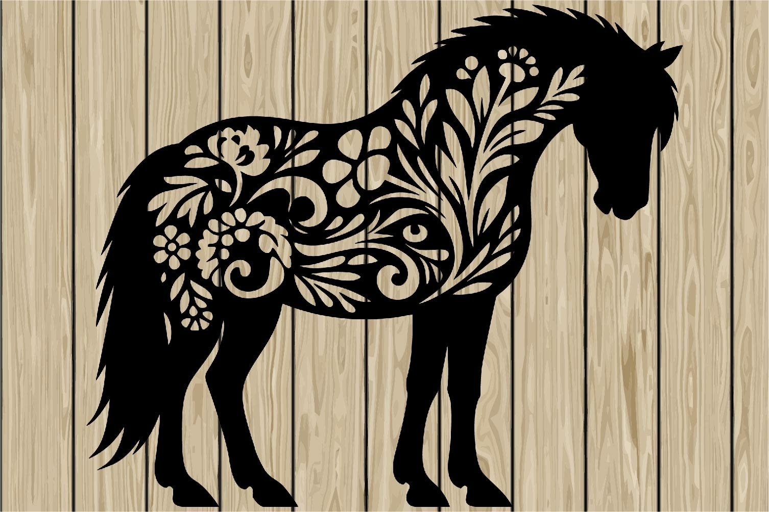 floral-horse-standing-stencil-silhouette-svg