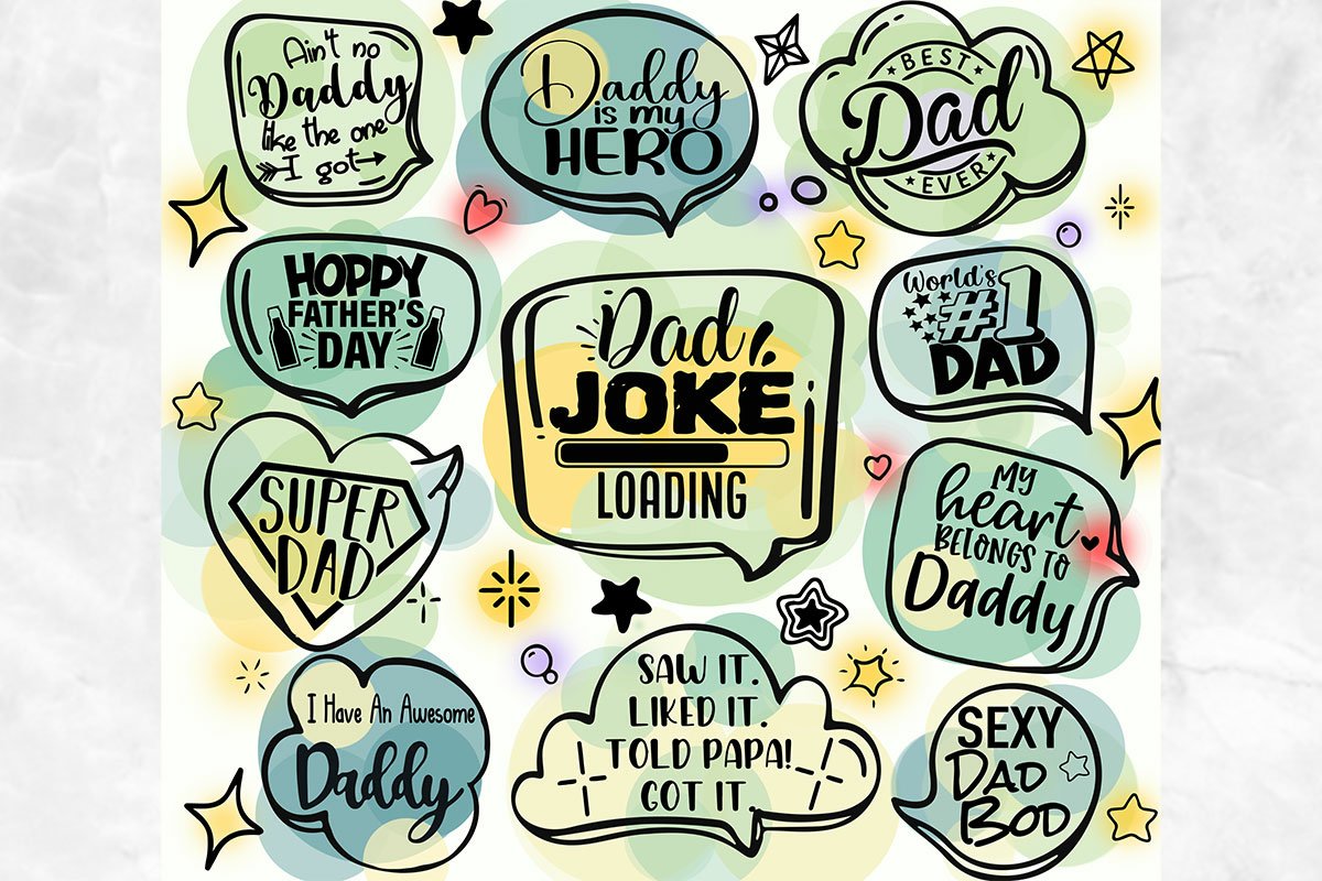 Daddy Birthday Card: Poem Card for Dad, image size:1200x800