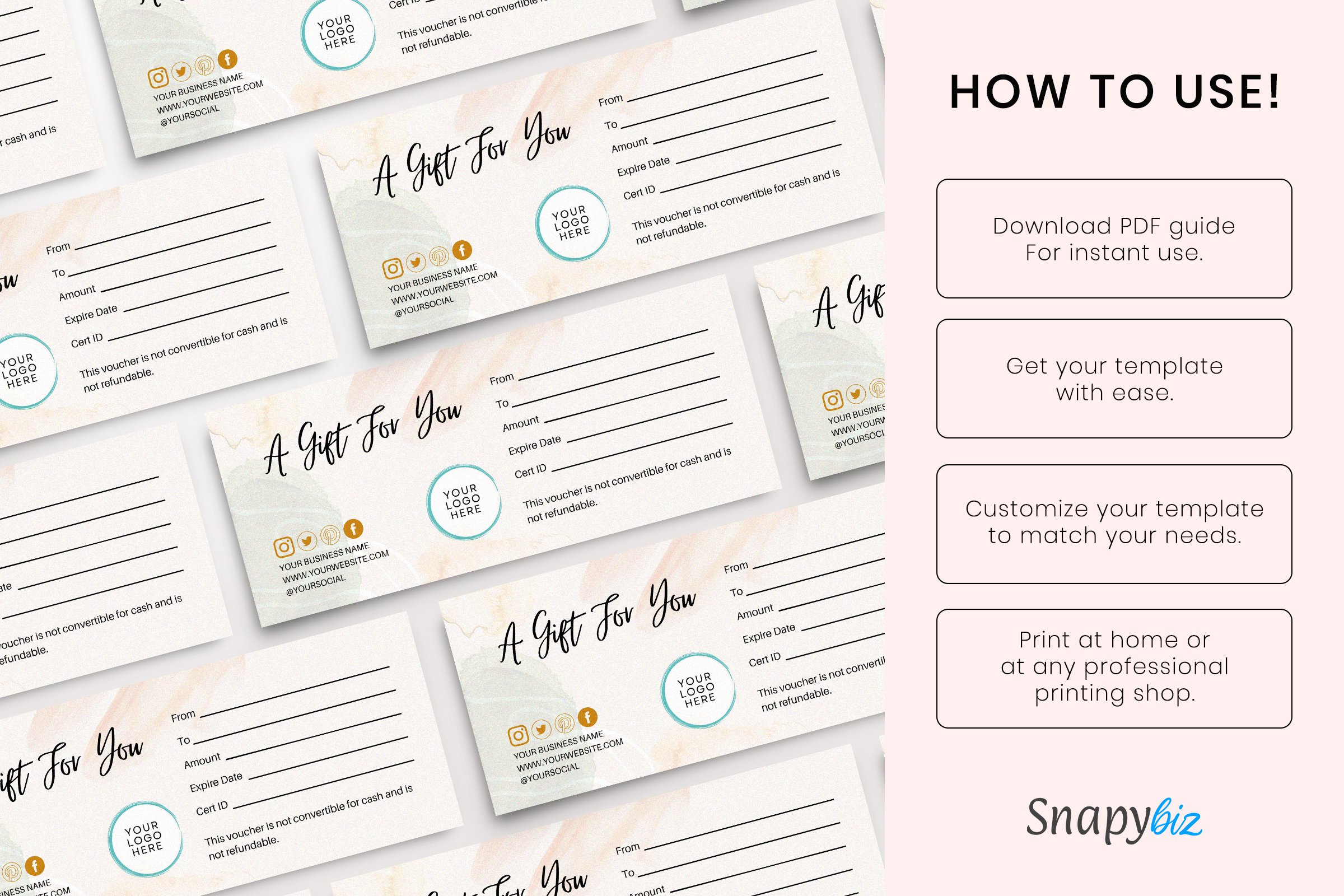 Sample Gift Style Word Gift Certificate Template Free Download