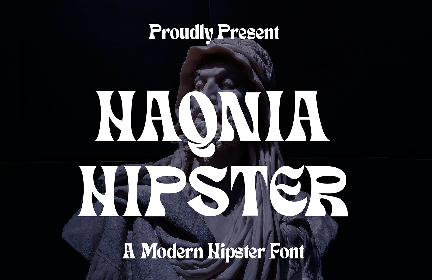Haqnia Hipster Font, image size:1820x1181