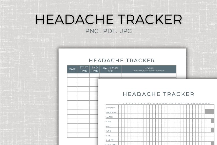 Headache Tracker for Free Printable Headache Diary Pdf