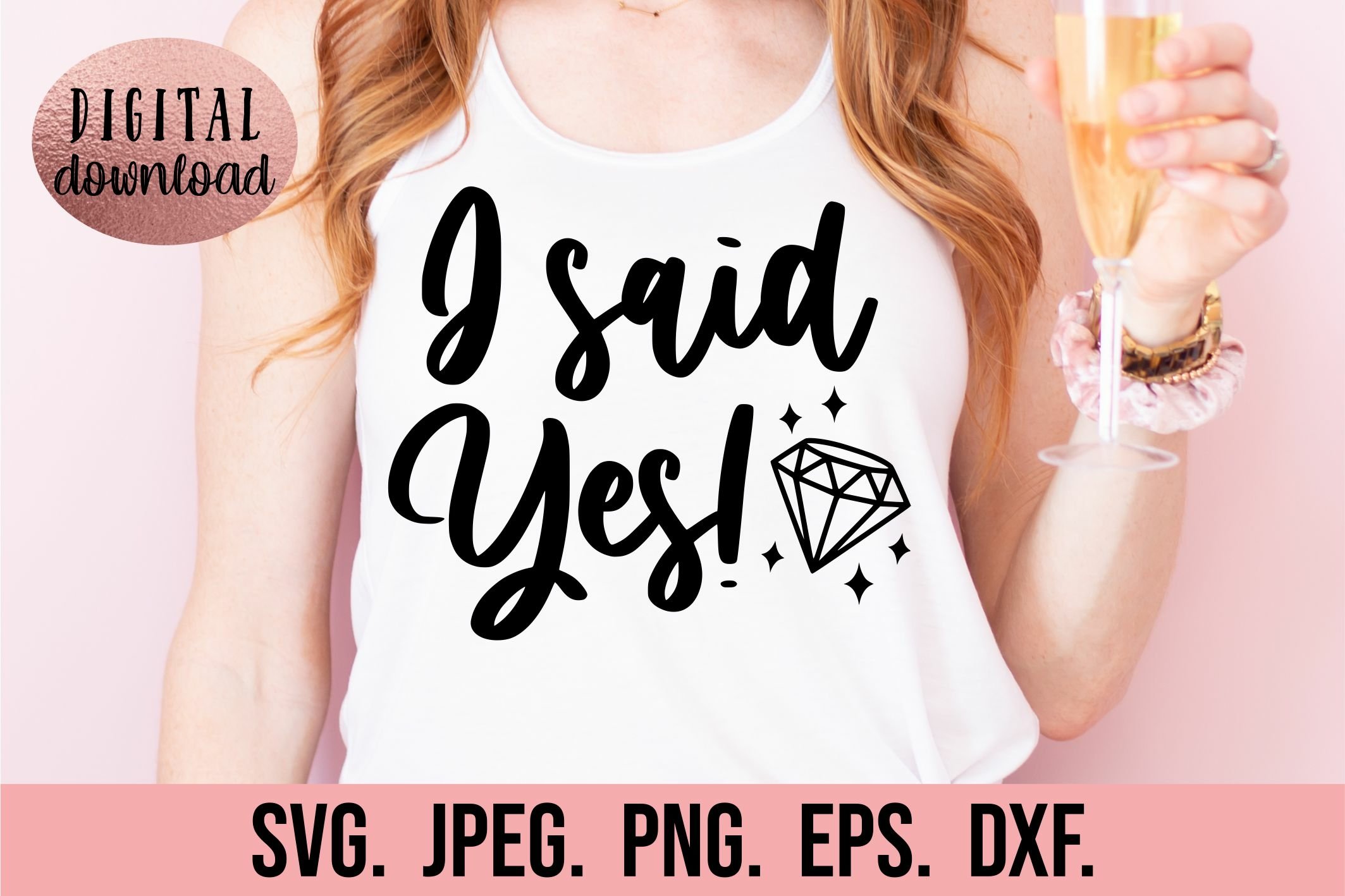 I Said Yes SVG - Fiance SVG - Future Mrs SVG - Bride to be (1840171 ...