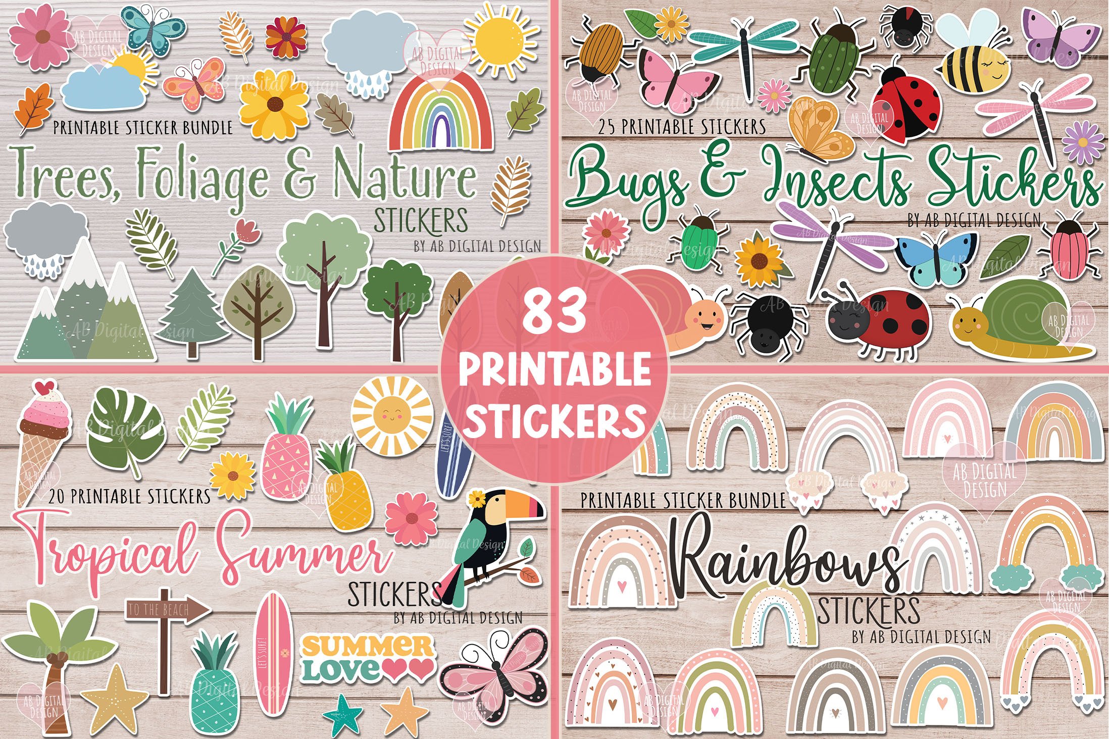 Cool Sticker Designs For Kids