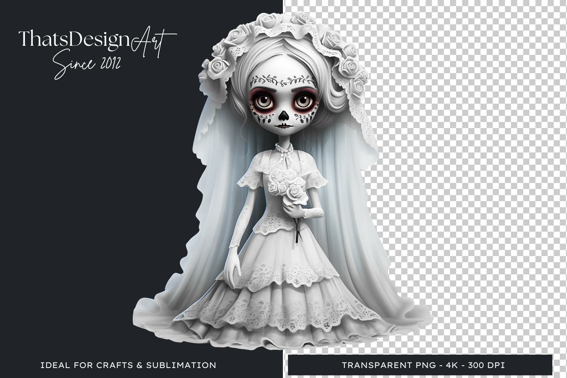 dress for black tie optional wedding Women's Mexican Catrina Embroidered Dress – Tikal Fashions main image 0