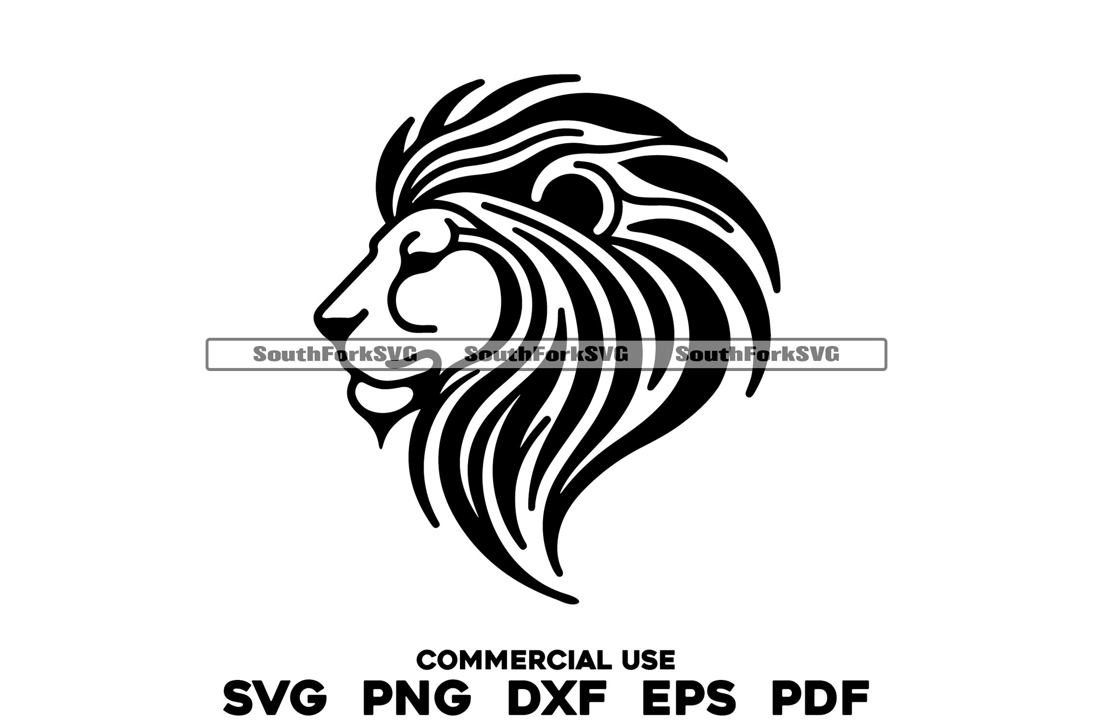 Leo Lion Zodiac Symbol Design Files SVG PNG DXF (3341858)