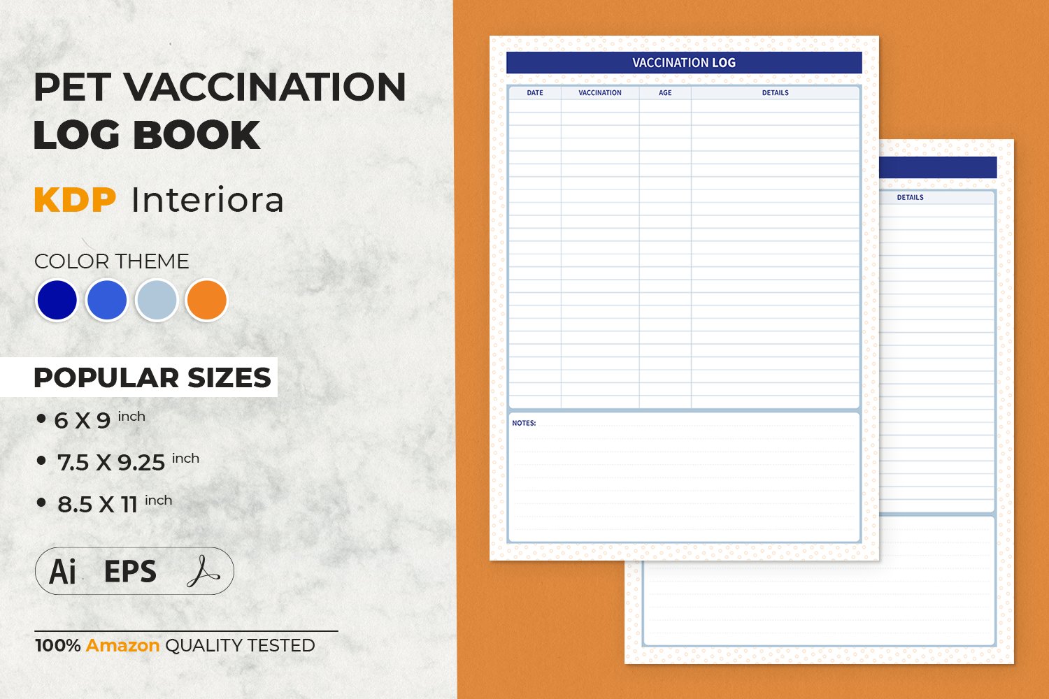 Animal Vaccination Record Template