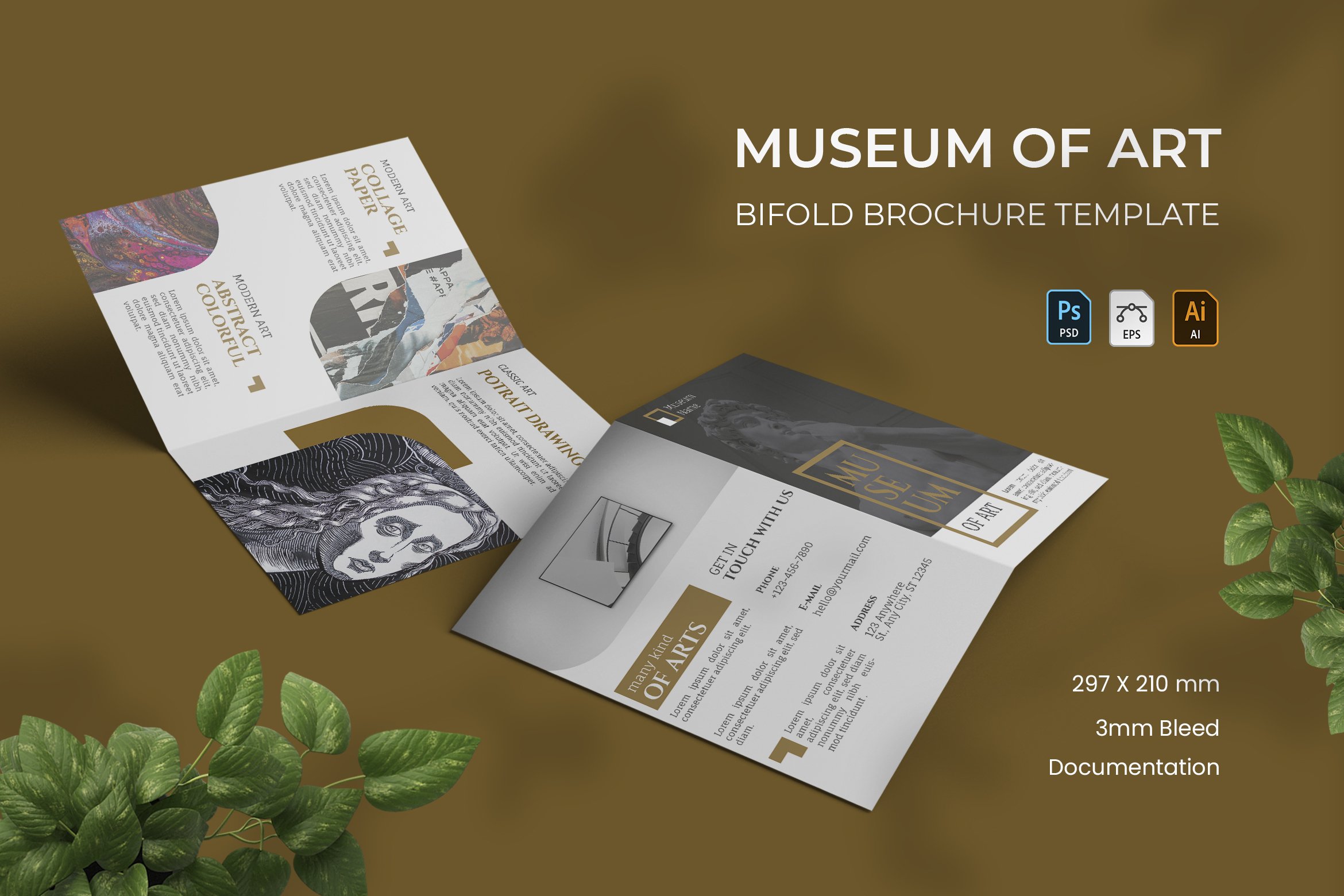 Museum of Art - Bifold Brochure