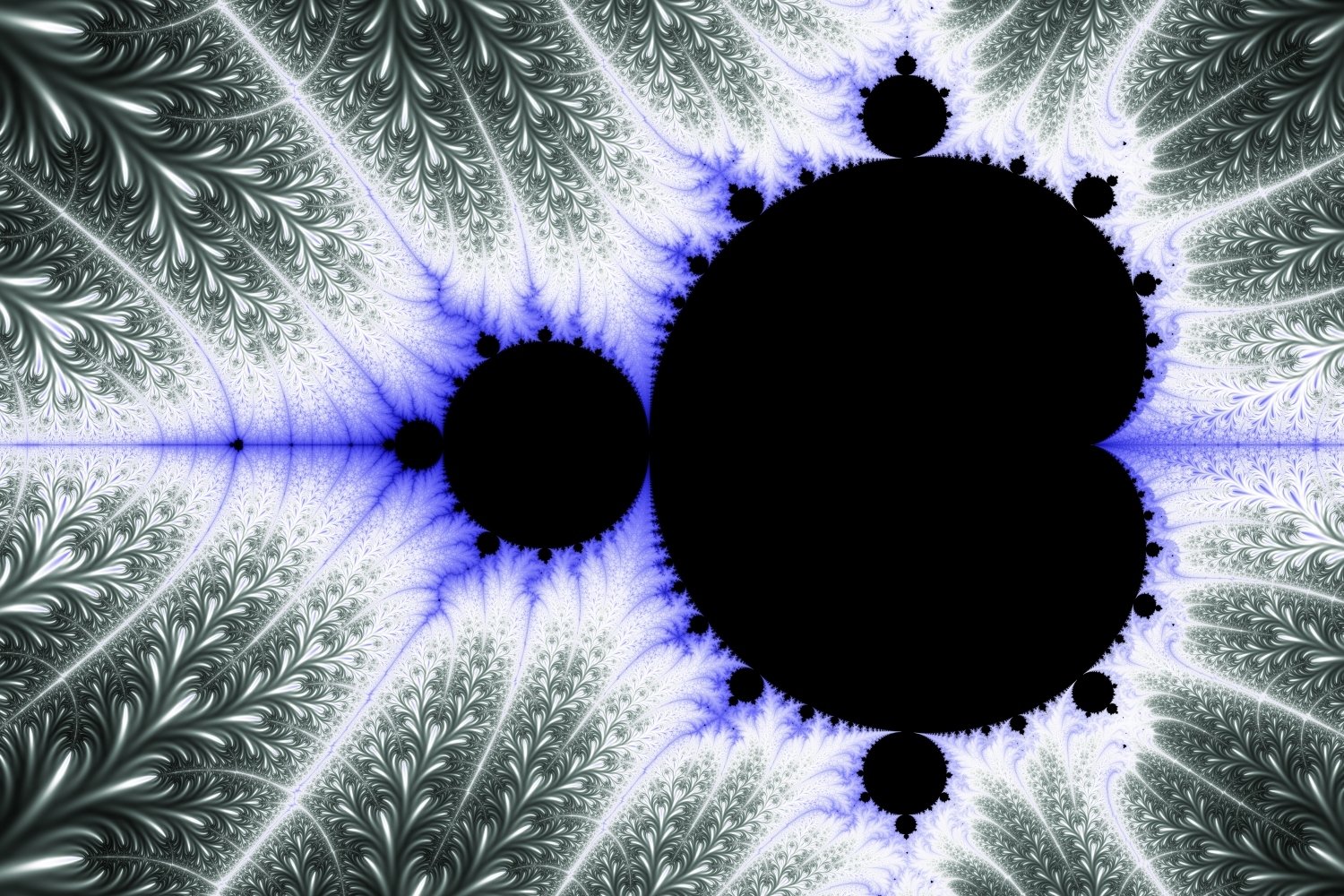 Mandelbrot Style Fractal Pattern Mandelbrot In An SVG. Generating A