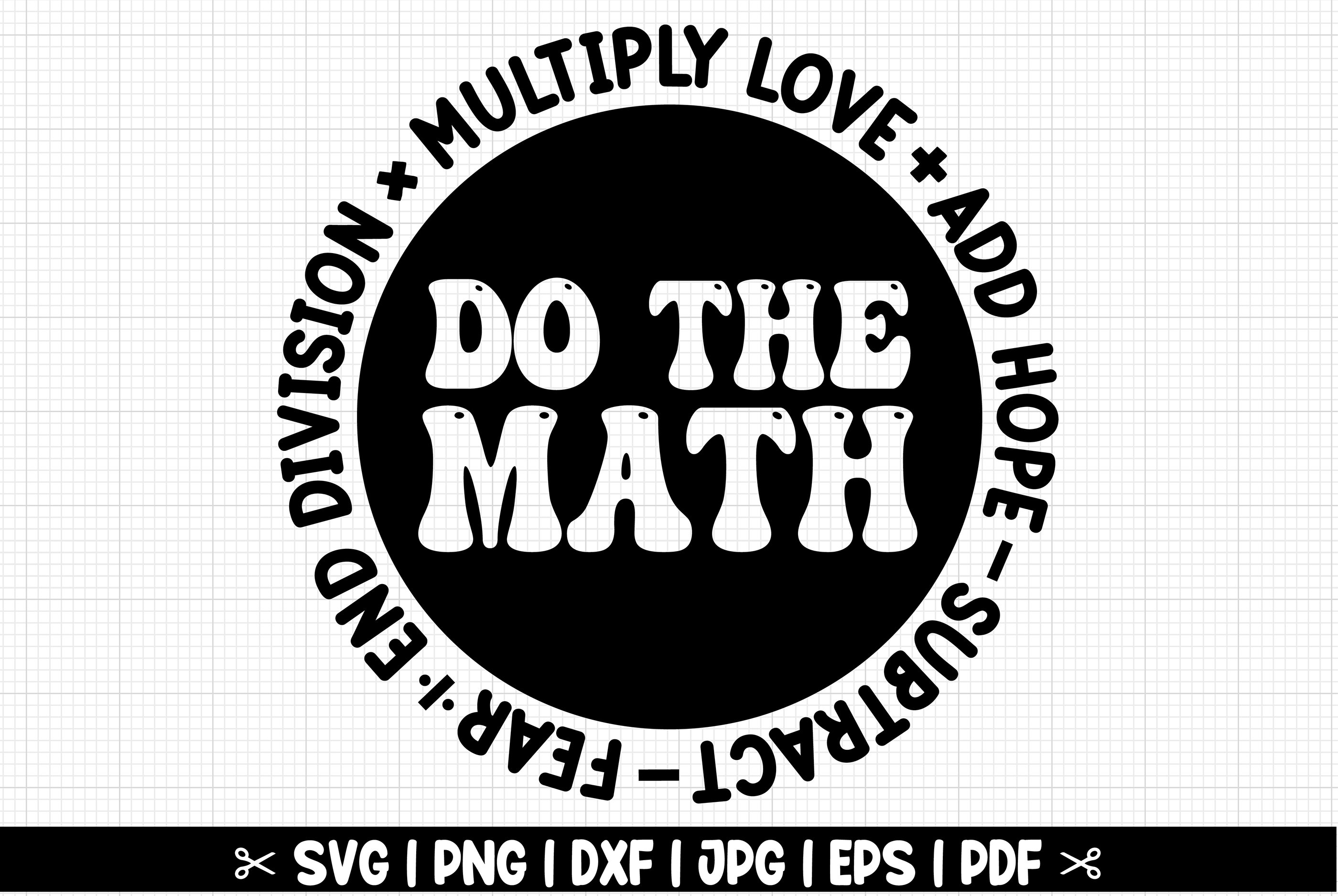 Do The Math SVG | Math Teacher SVG