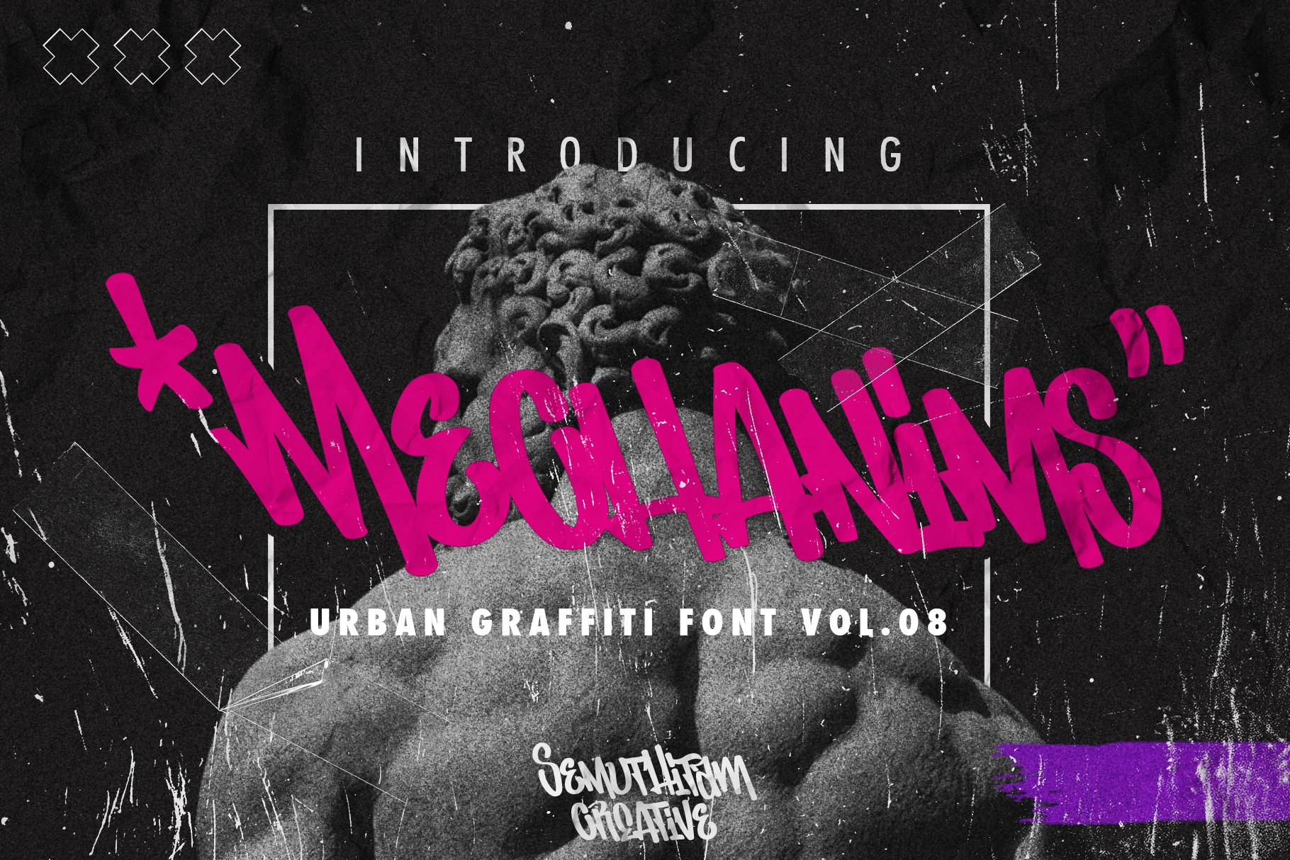 Mechanims - Urban Graffiti Font