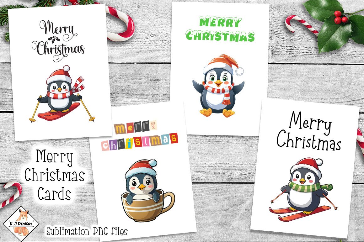Merry Christmas Penguin Card Printables merry-christmas-penguin-card-printables