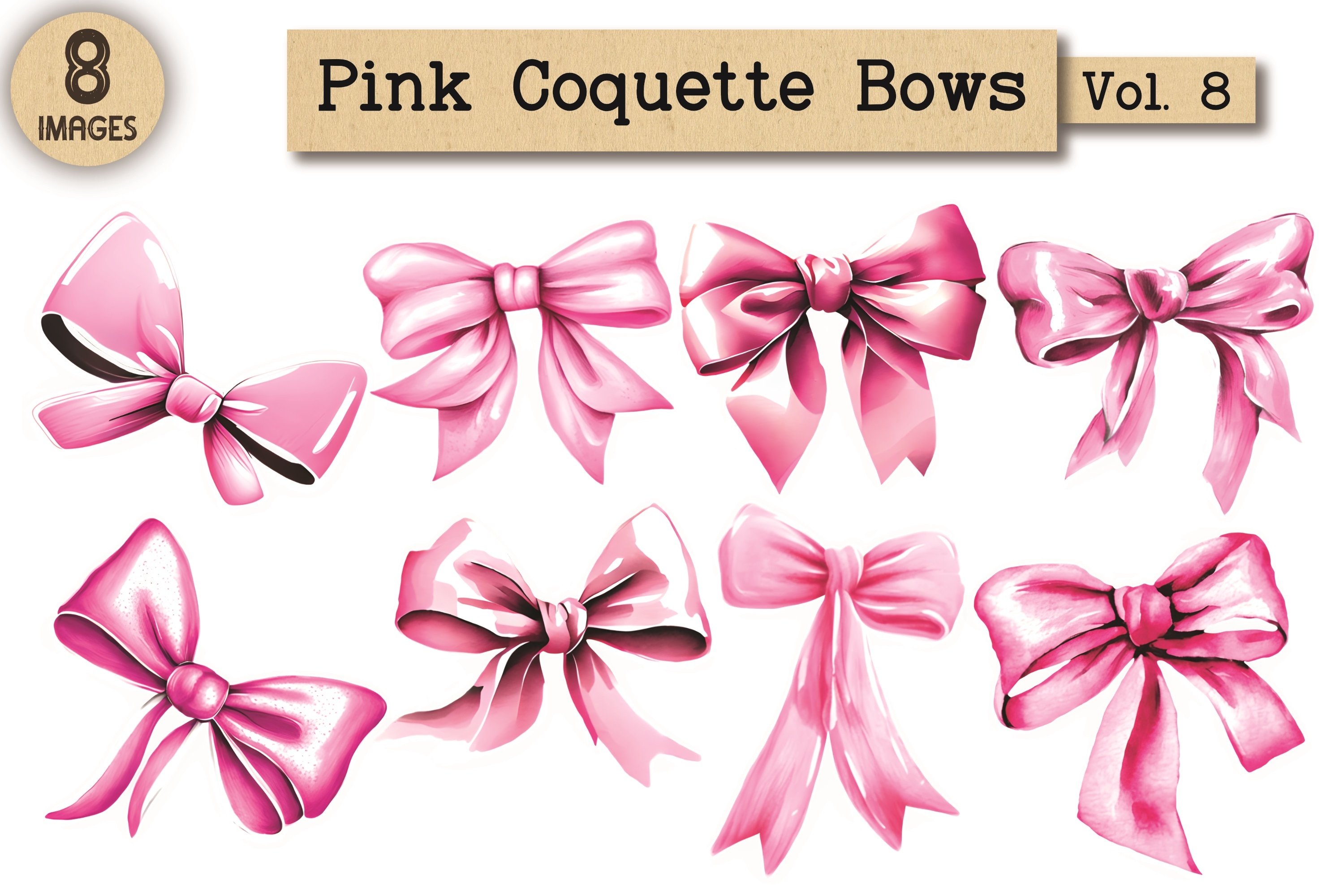 Pink Coquette Bows - Vol. 8 display picture 2