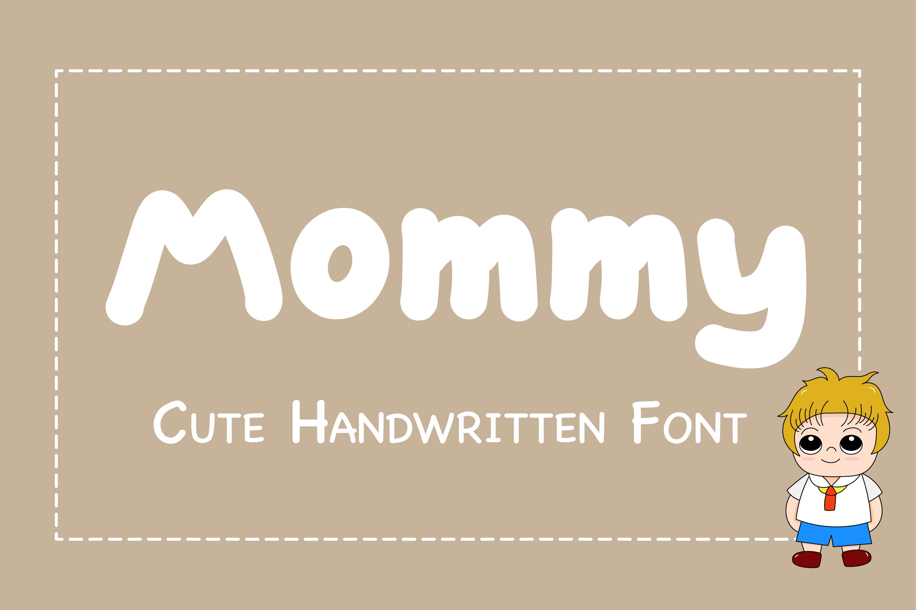 Kid Handwriting Font On Word