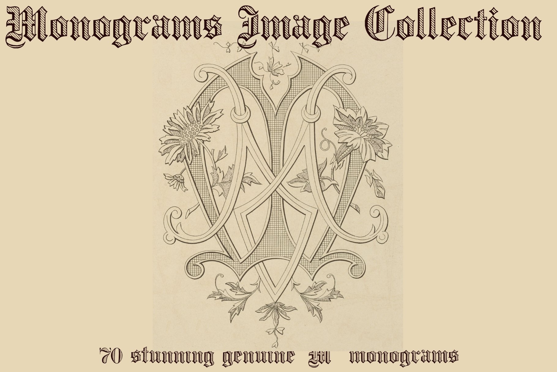 人文 marquiscount monograms-image-colelction-m-