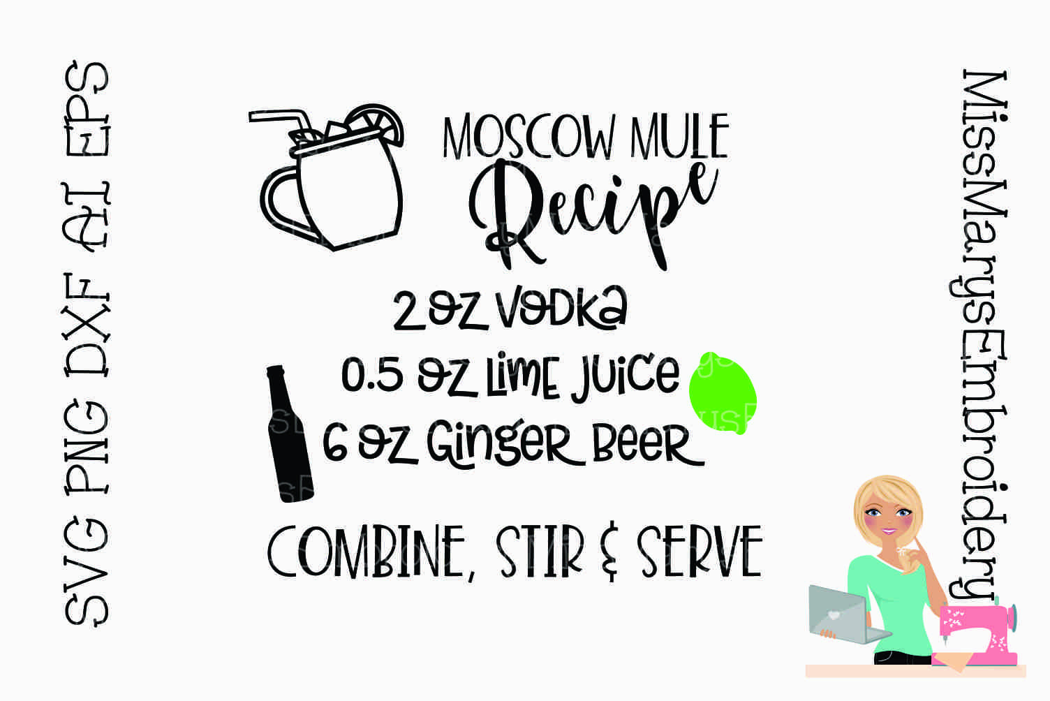Moscow Mule Recipe SVG | Drinks SVG | Cocktail Recipe SVG moscow-mule-recipe-svg-drinks-svg-cocktail-recipe-svg