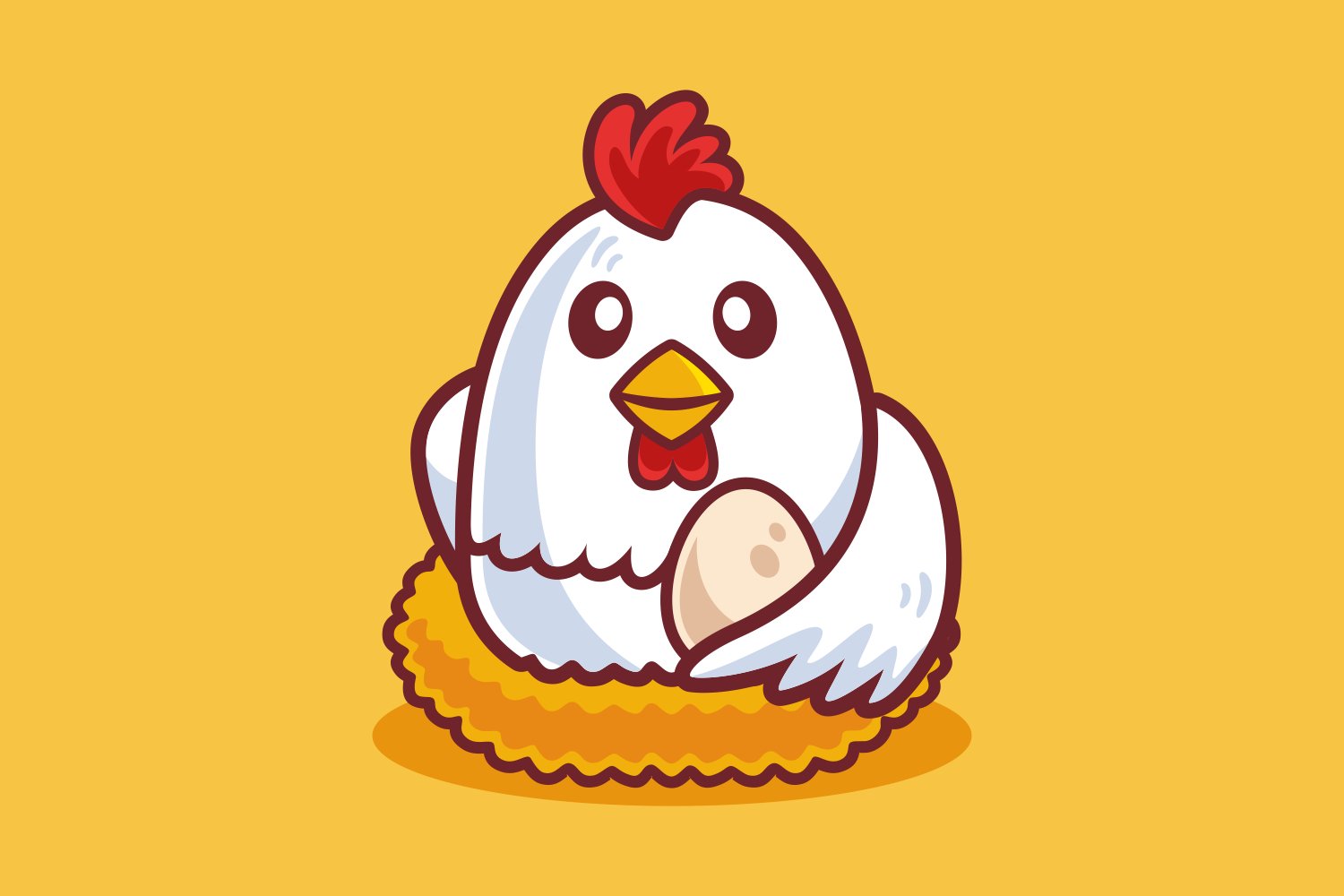 Cute Cartoon Chickens Cute Cartoon Chickens
