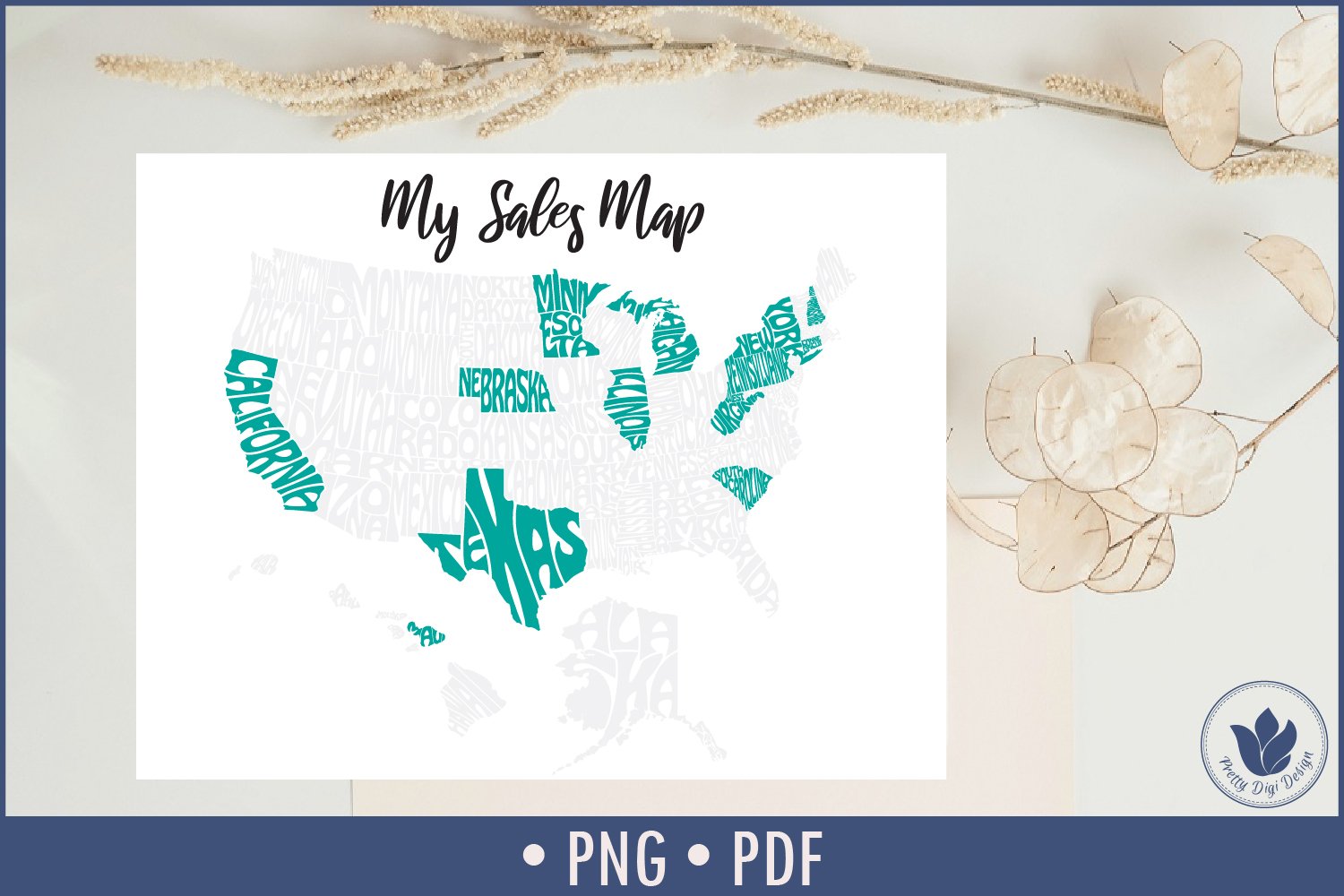 United States Sales Map | Printable Map