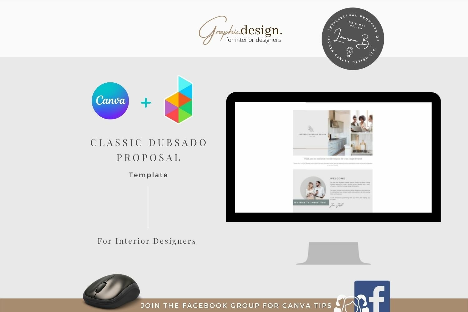 Classic Dubsado Proposal Template for Interior Designers (2109810) | Canva  Templates | Design Bundles