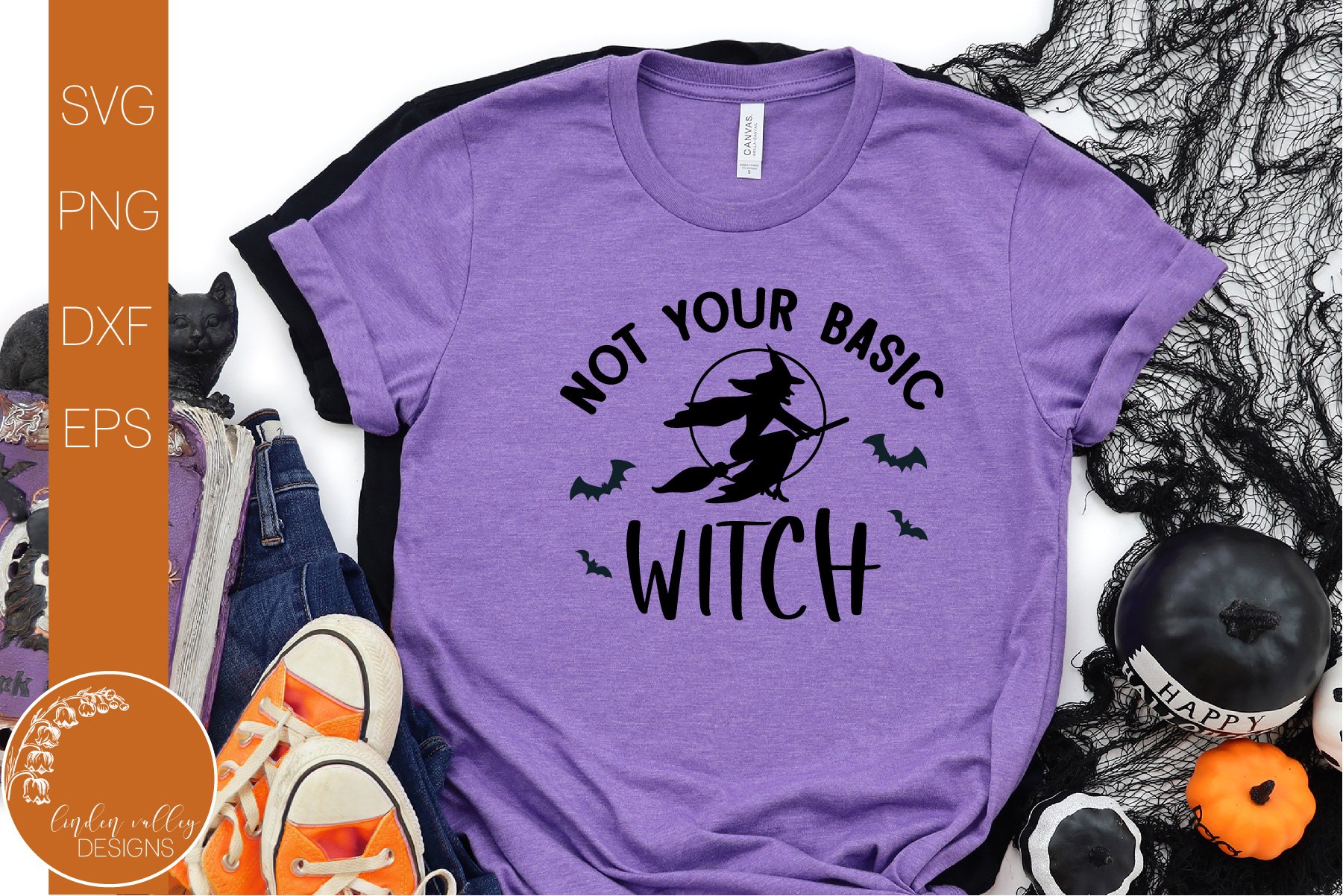 Basic Witch SVG-Halloween Witch SVG