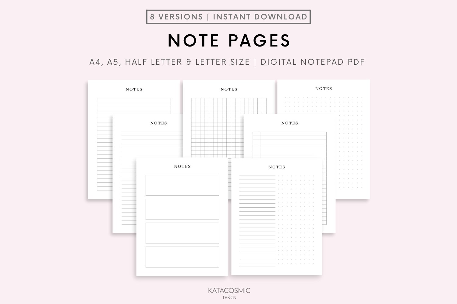 notes-page-printable-printable-stationery