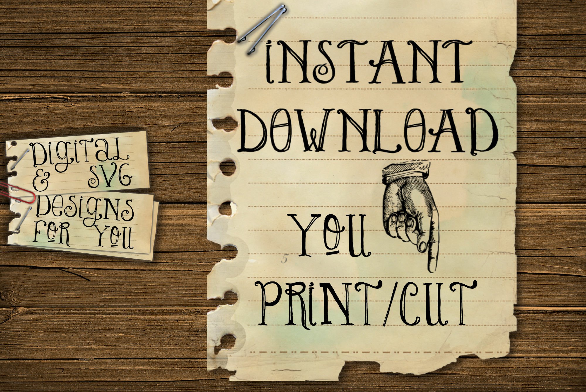 Free Printable Vintage Numbers