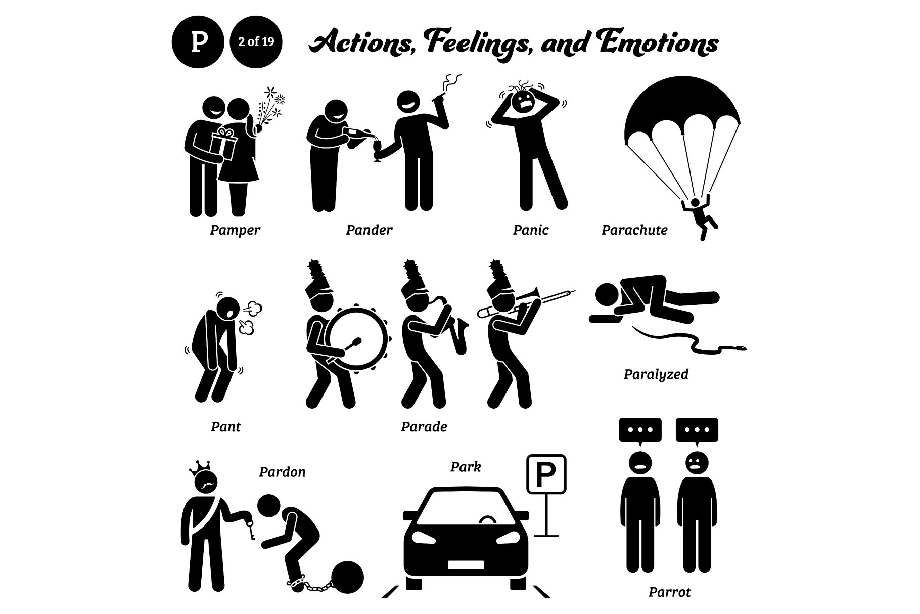 Stick Figure Marching Band