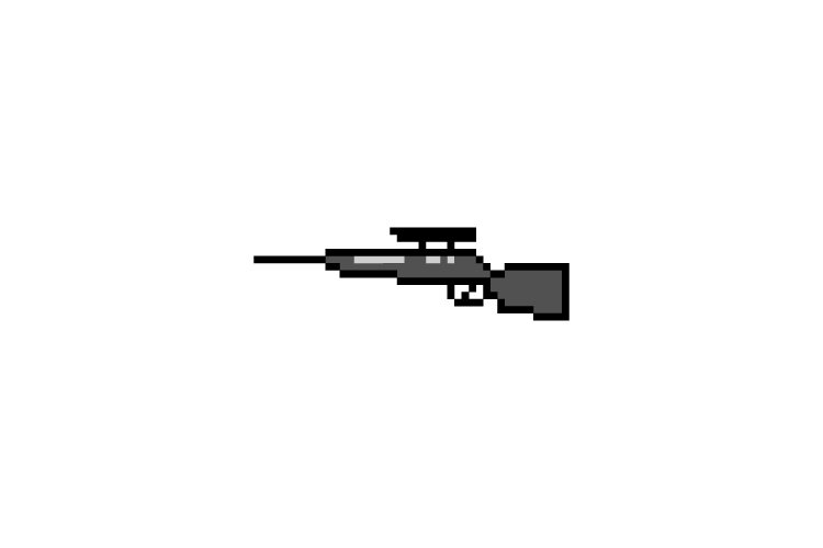 Minecraft Gun Pixel Art Templates Pixel Weapons,(Guns)/ArT
