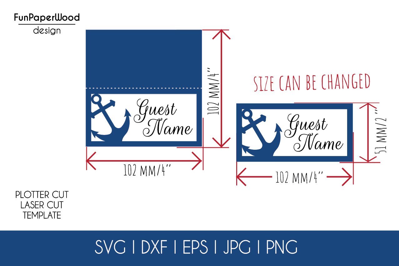 nautical-wedding-party-guest-name-card-cut-file-svg-dxf-eps for Free Printable Nautical Name Tags Nautical wedding party guest name card cut file SVG DXF EPS for Free Printable Nautical Name Tags