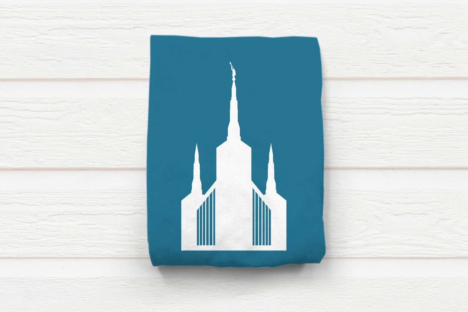 LDS Portland Oregon Temple SVG File, image size:1500x1000