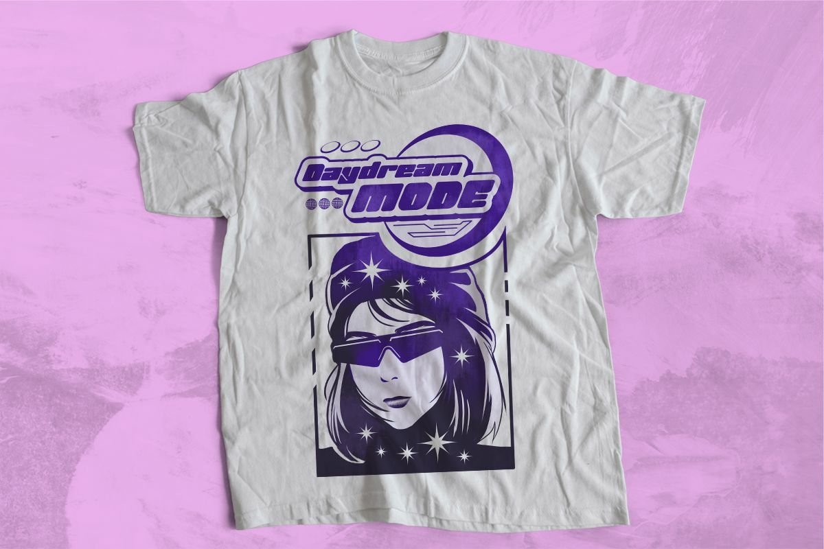 Japanese Y2K Streetwear T-shirt Designs PNG Bundle