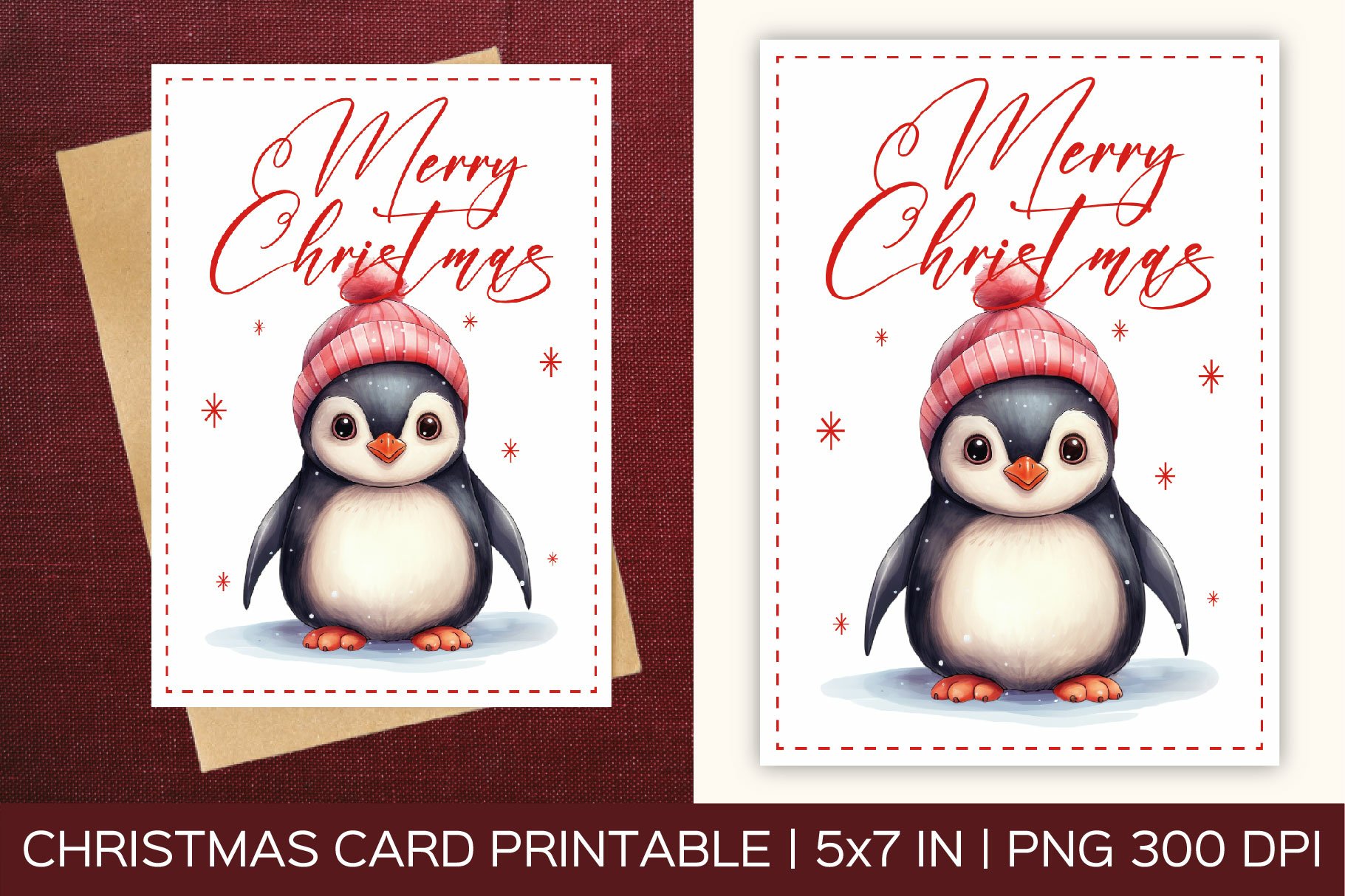 preview ch card pp 1 e591f1ed6946e25a095c4d5e962e586bfa9dd229f0e5a1e6017e1f3a79841cd4 christmas card penguin | card printable template