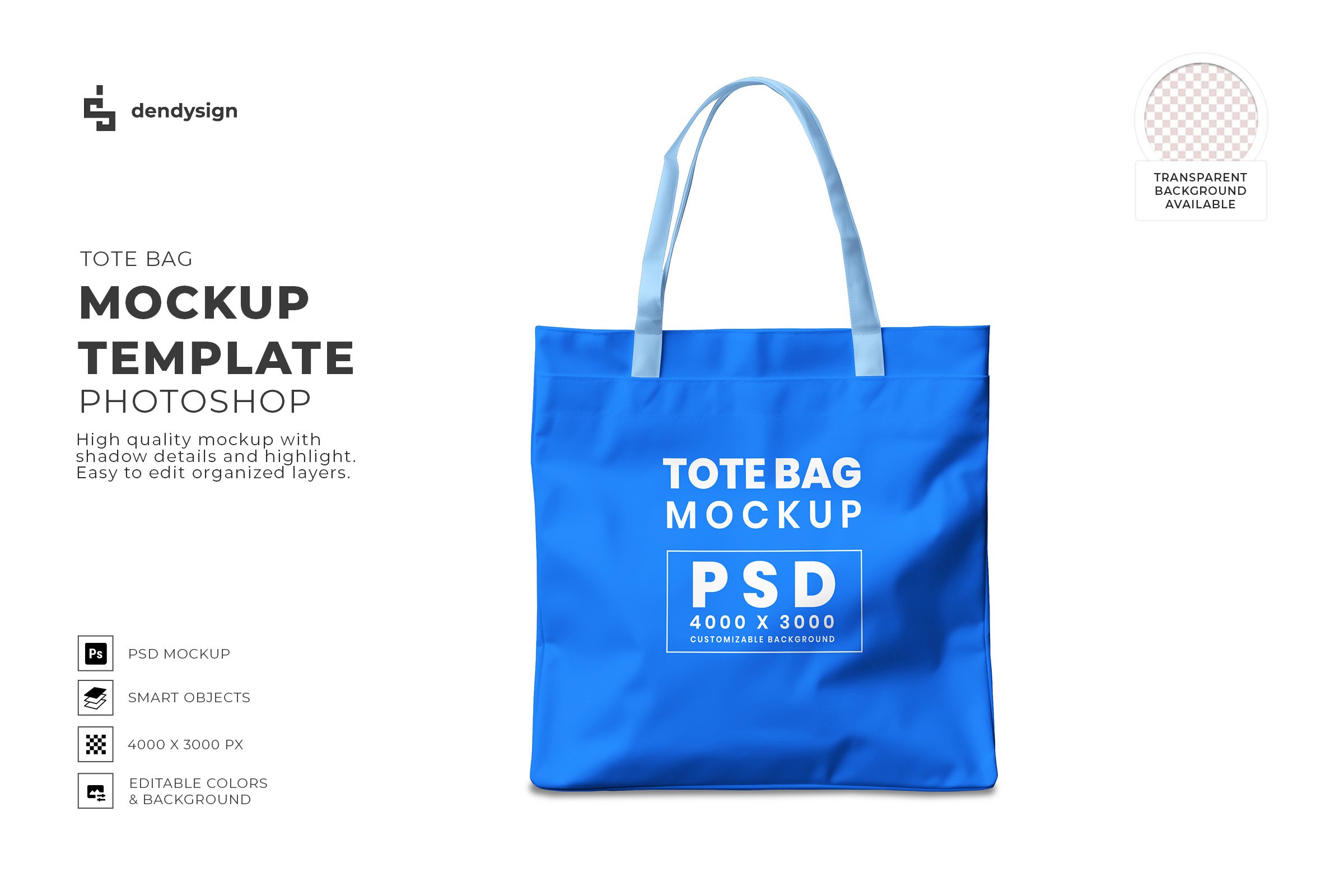 Tote Bag Mockup Template (4655553)