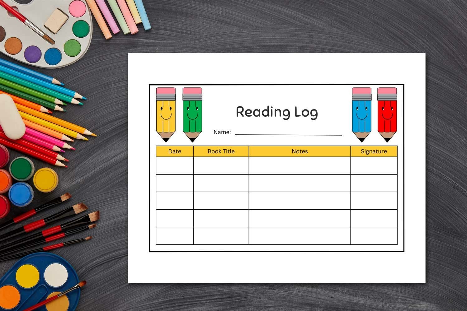 pudgy-pencils-printable-reading-log for Ar Reading Log Printable Free Pudgy Pencils Printable Reading Log for Ar Reading Log Printable Free