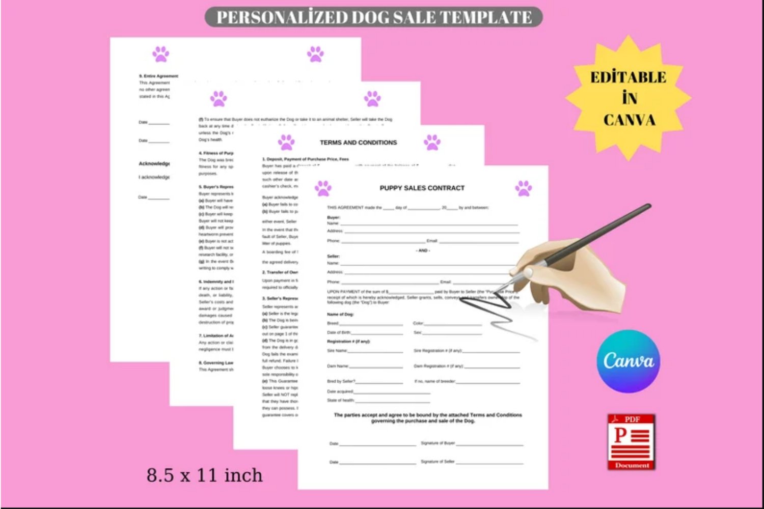 puppy-sales-contract-personalised-puppy-contracts