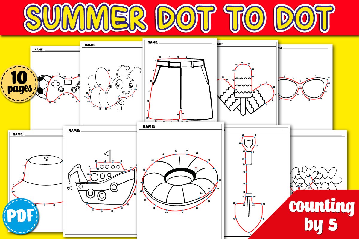 Printable Dot To Dot To 100