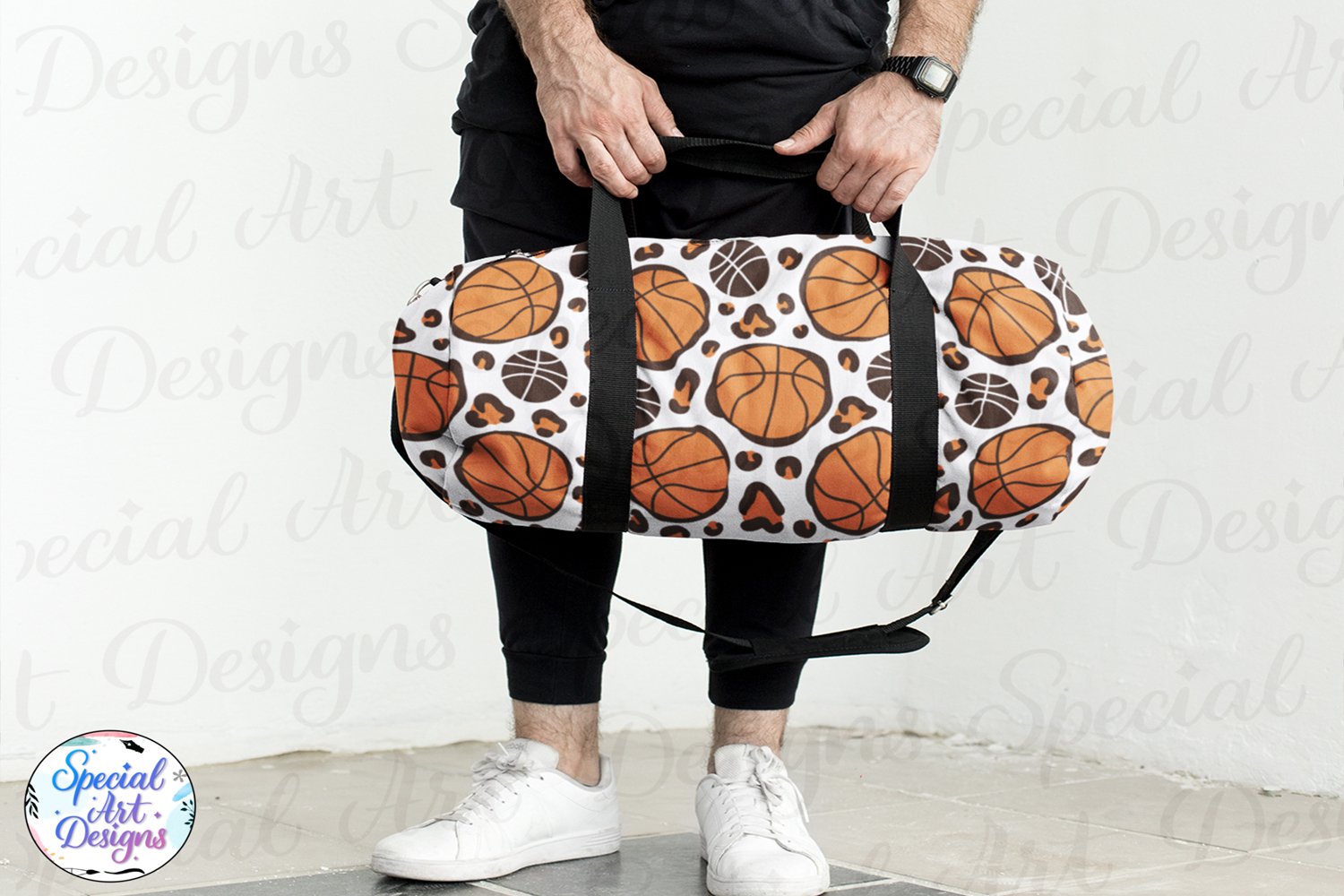 Seamless Basketball Leopard Png Basketball (2247295)