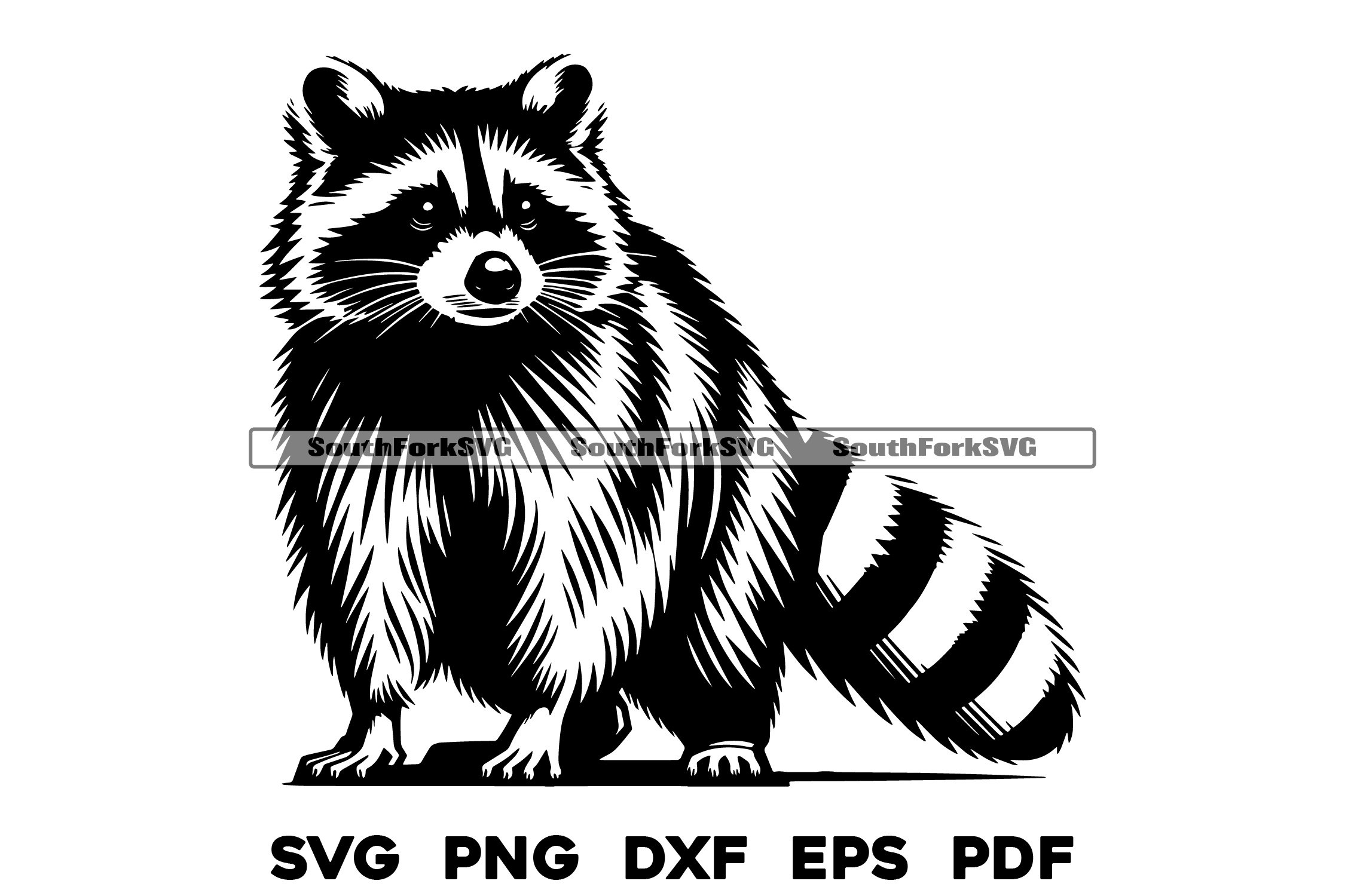 Raccoon Outline Png