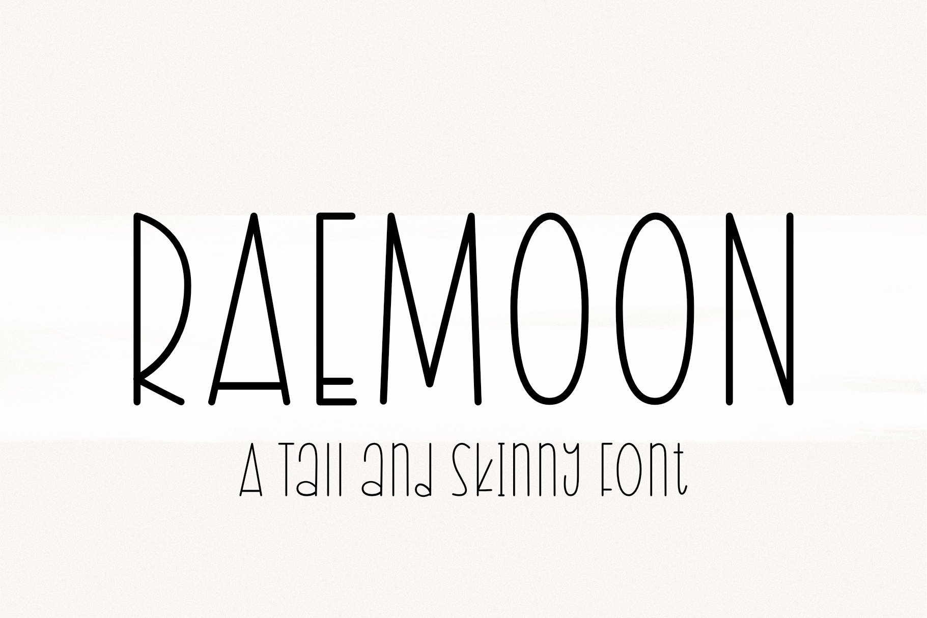 Raemoon - Rae Dunn Farmhouse Font from Jimtype Studio
