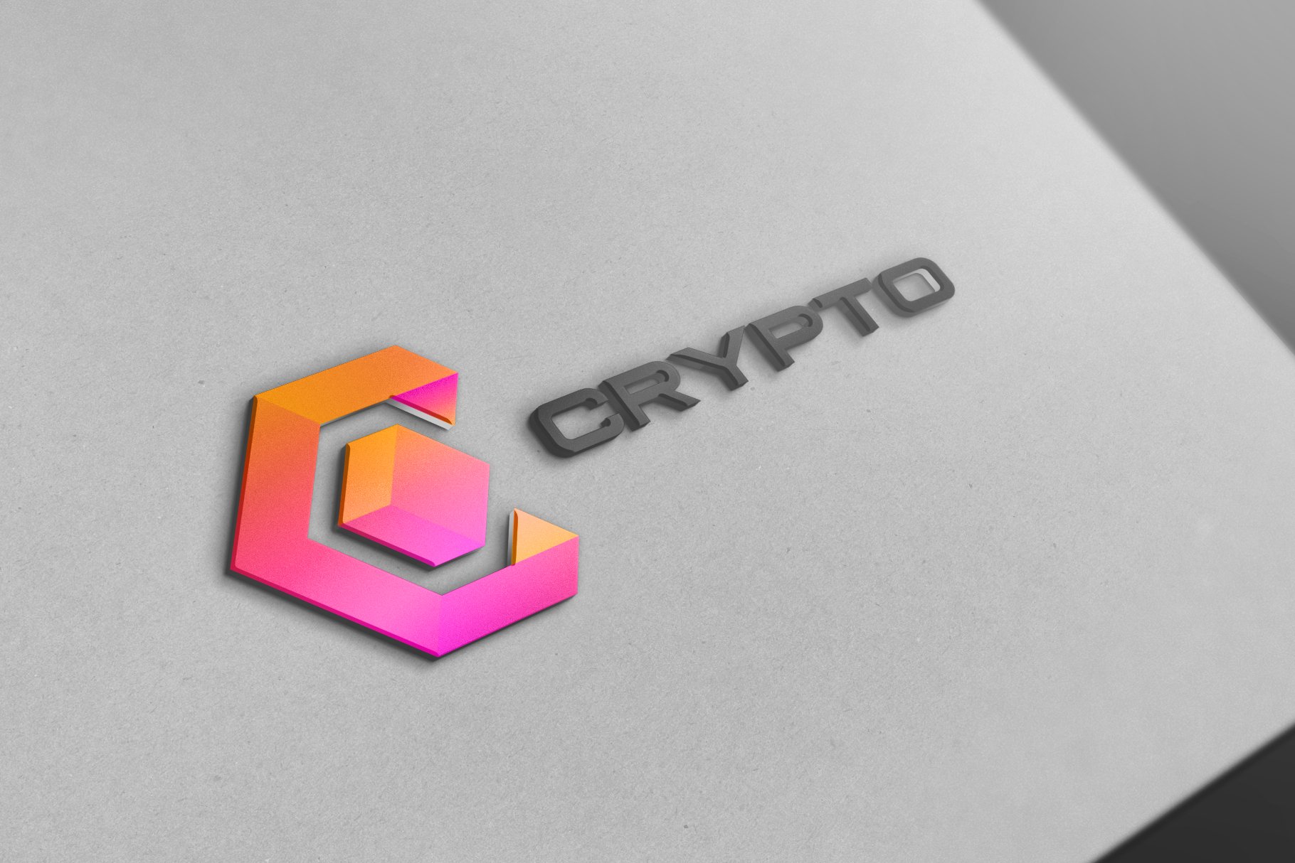 Crypto Letter C Logo
