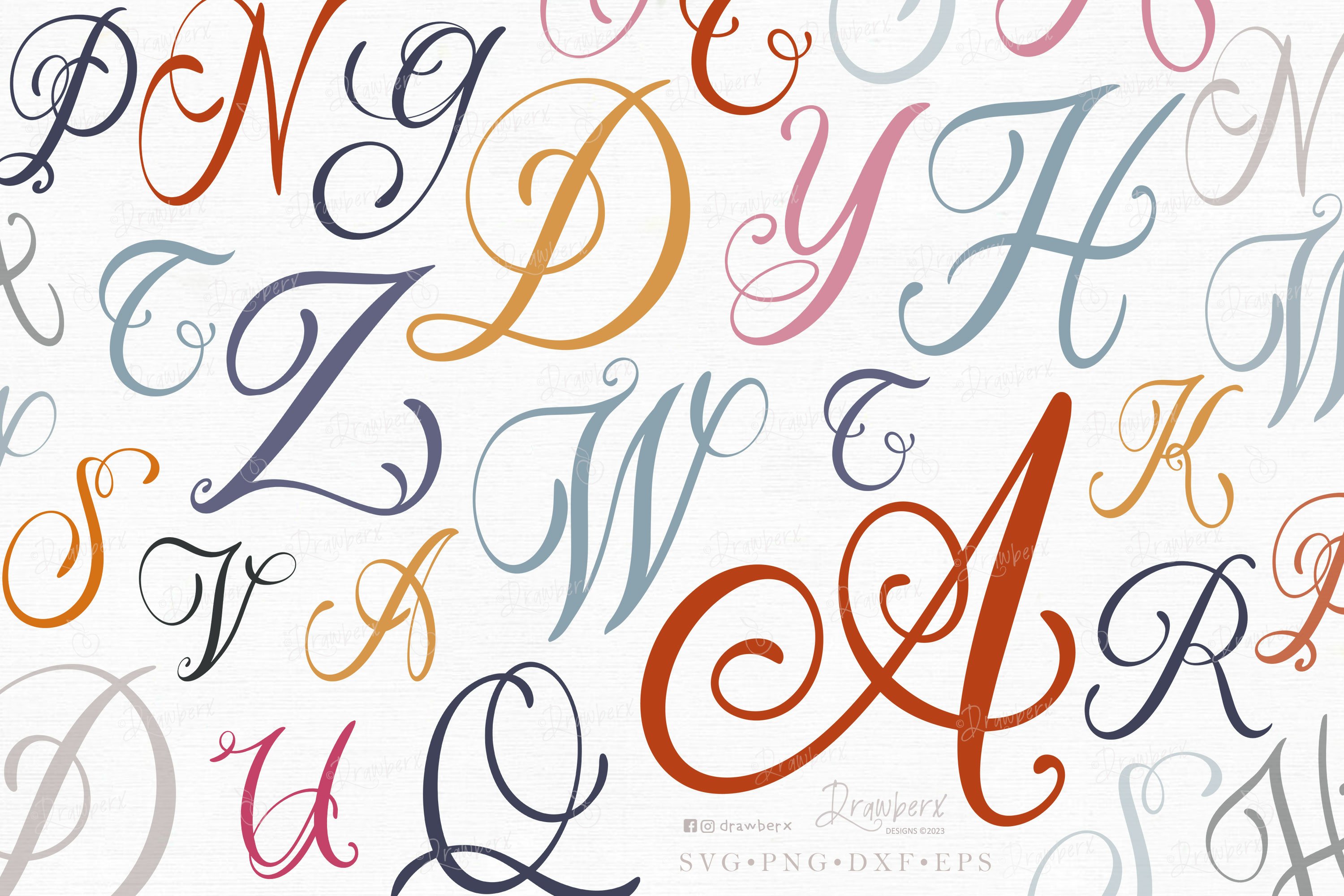 Fancy Cursive Designs