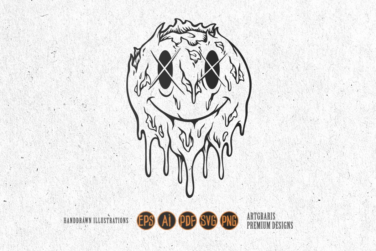 Evil Smiley Face Logo