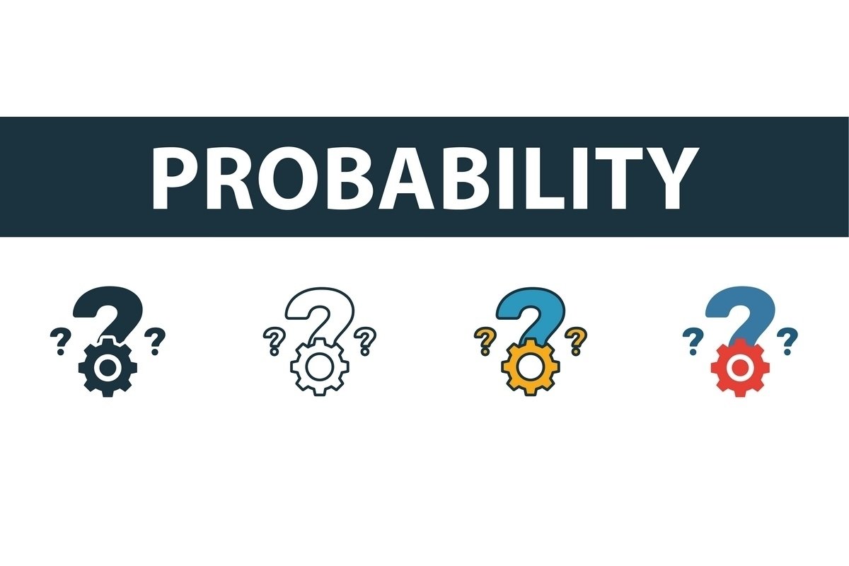 Probability icon set (1763467) | Icons | Design Bundles