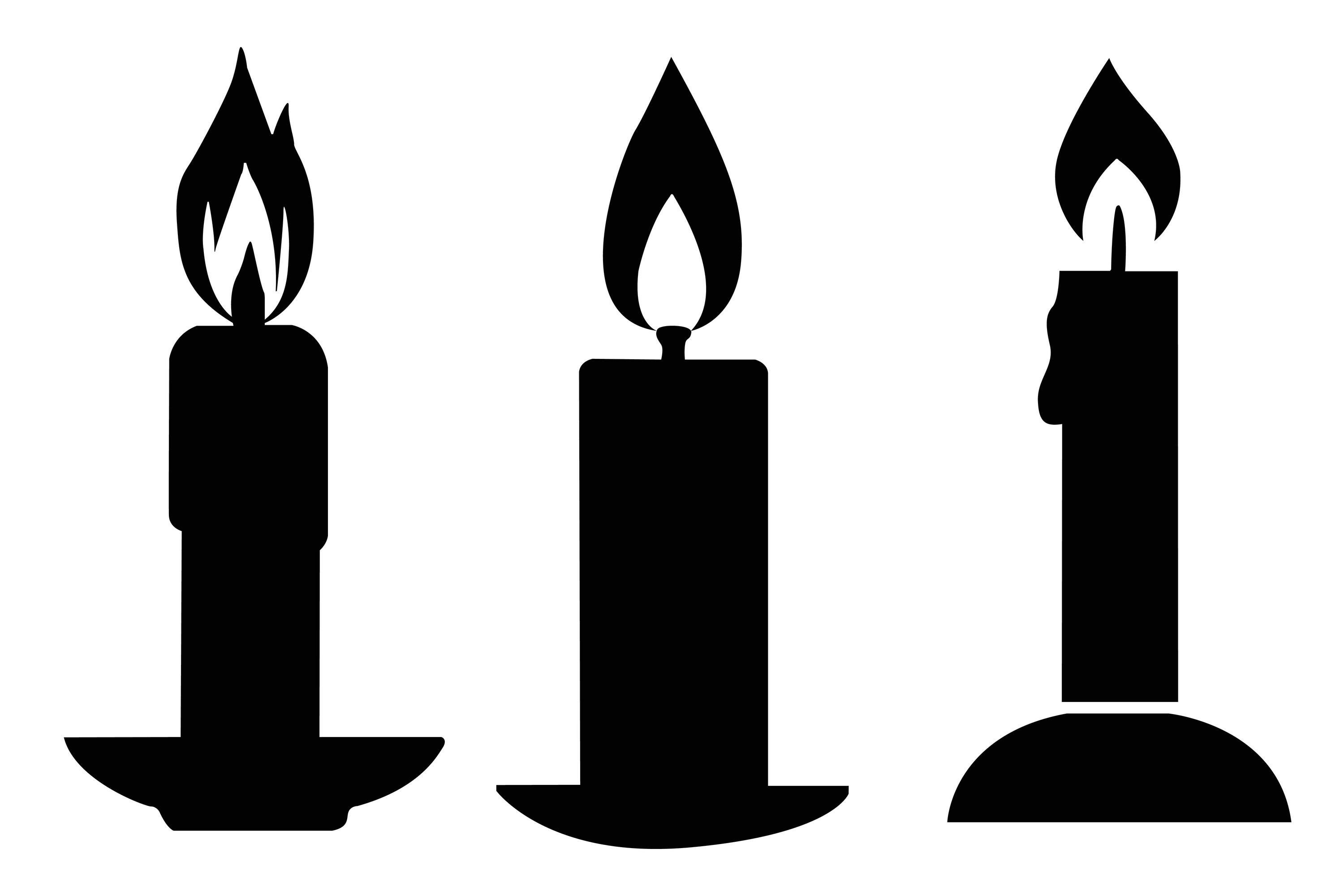 Candle Silhouette candle-silhouette