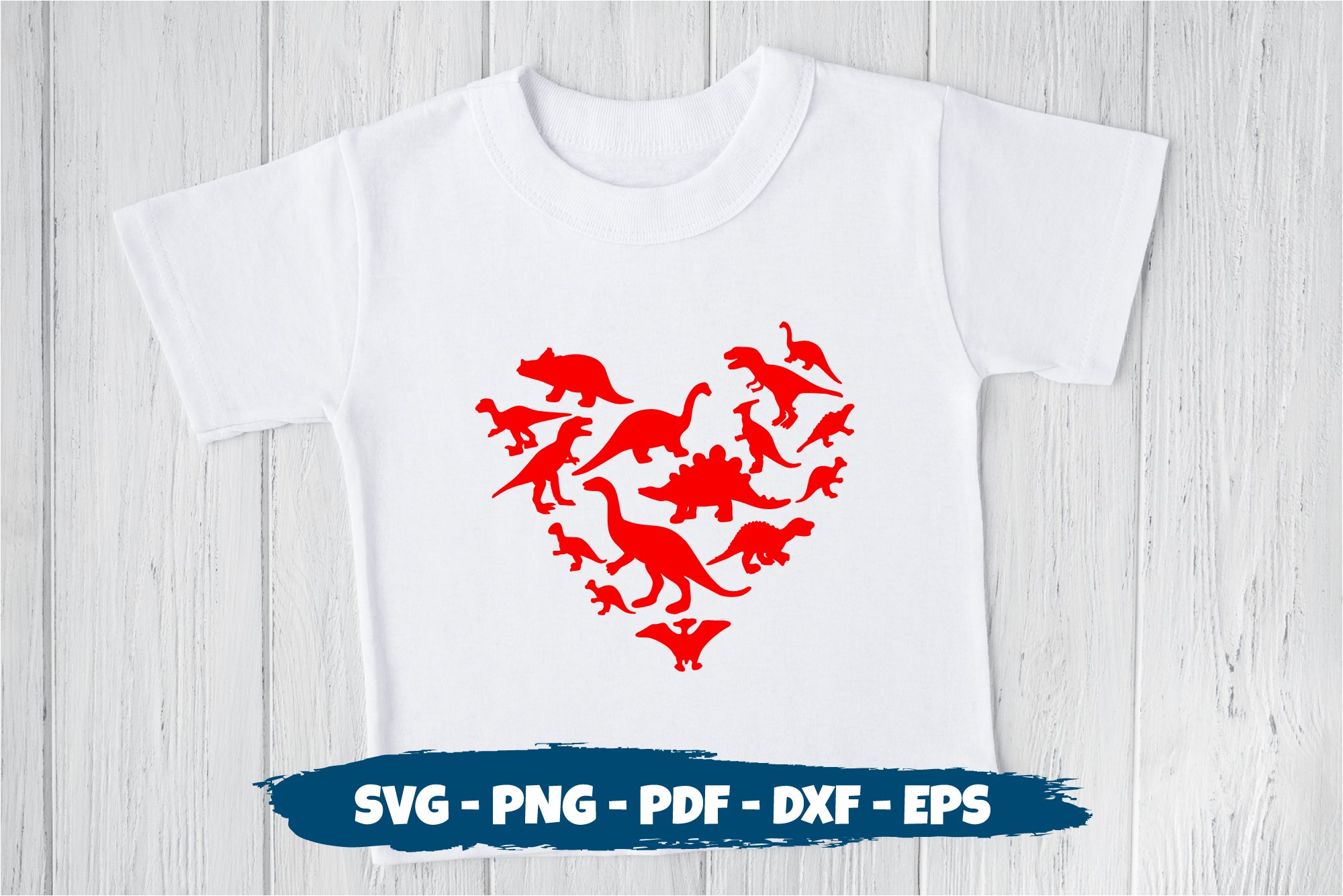 Download Dinosaur Svg In Shape Of Heart T Shirt Design Cut Files
