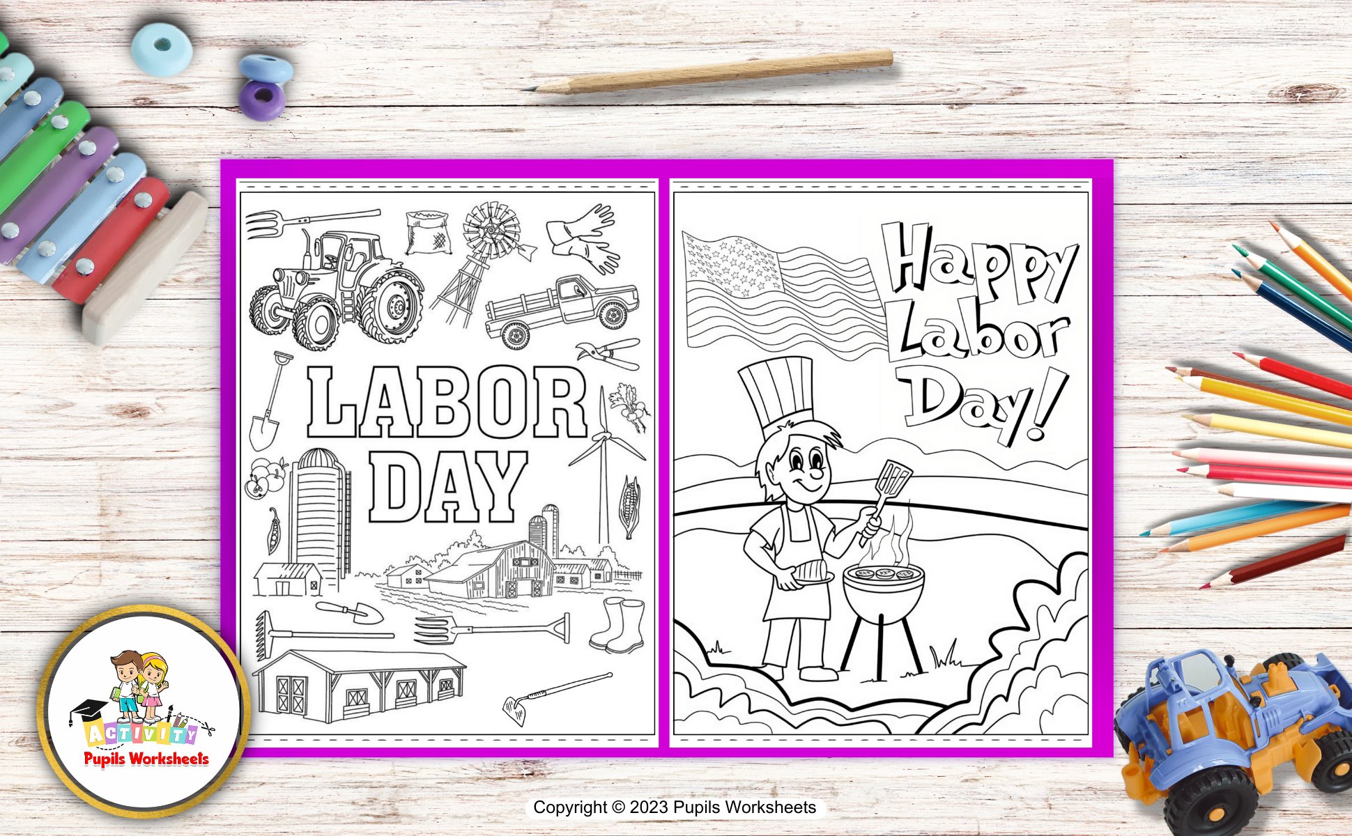 labor-day-activities-coloring-pages for Free Printable Labor Day Worksheets Labor Day Activities Coloring Pages for Free Printable Labor Day Worksheets