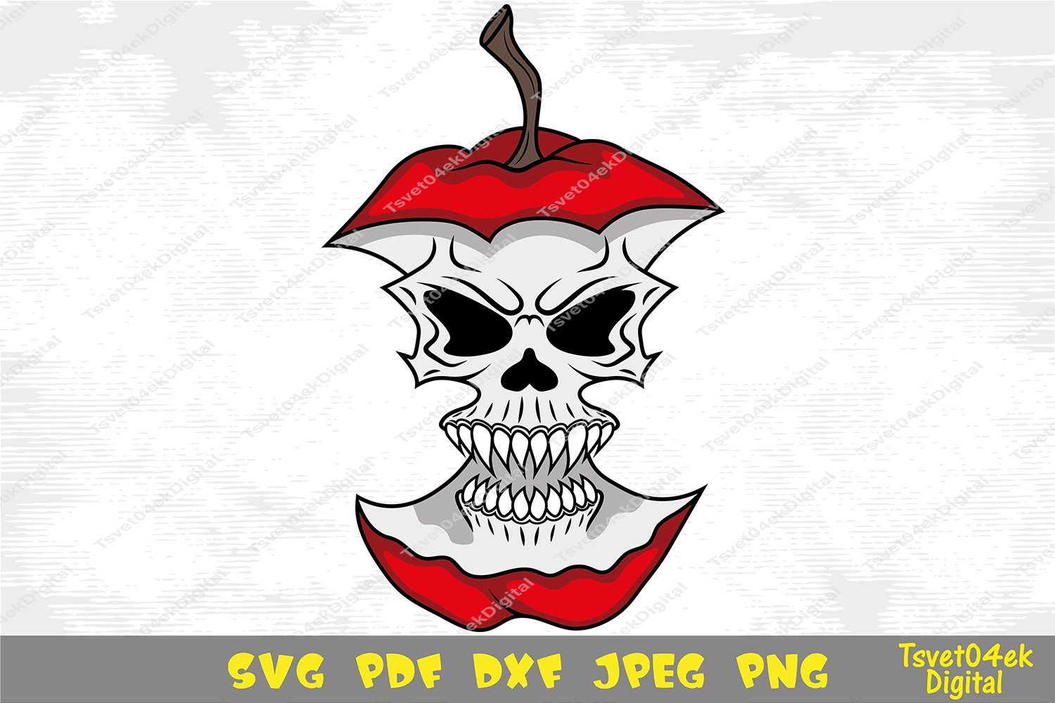 Apple - SKULL様 Skull Apple by akubaisi - Thingiverse