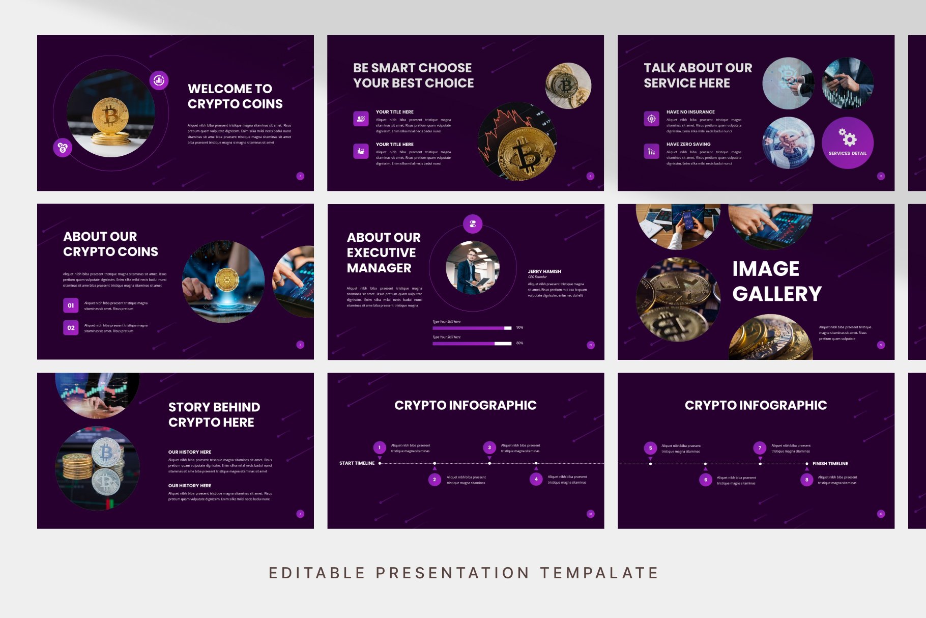 Crypto Presentation Template
