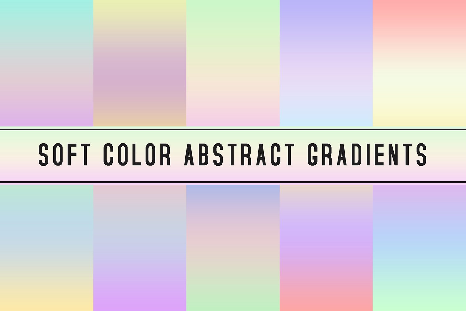 Soft Color Abstract Gradients (2065210) | Photoshop Plugins | Design ...