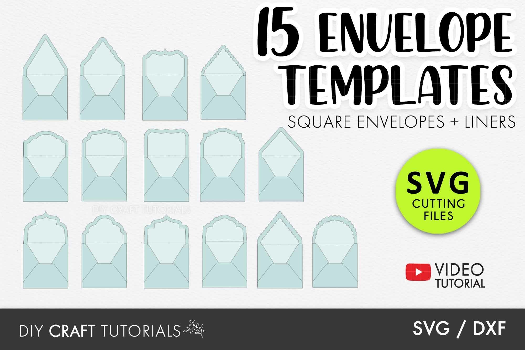 Free Printable Square Envelope Template