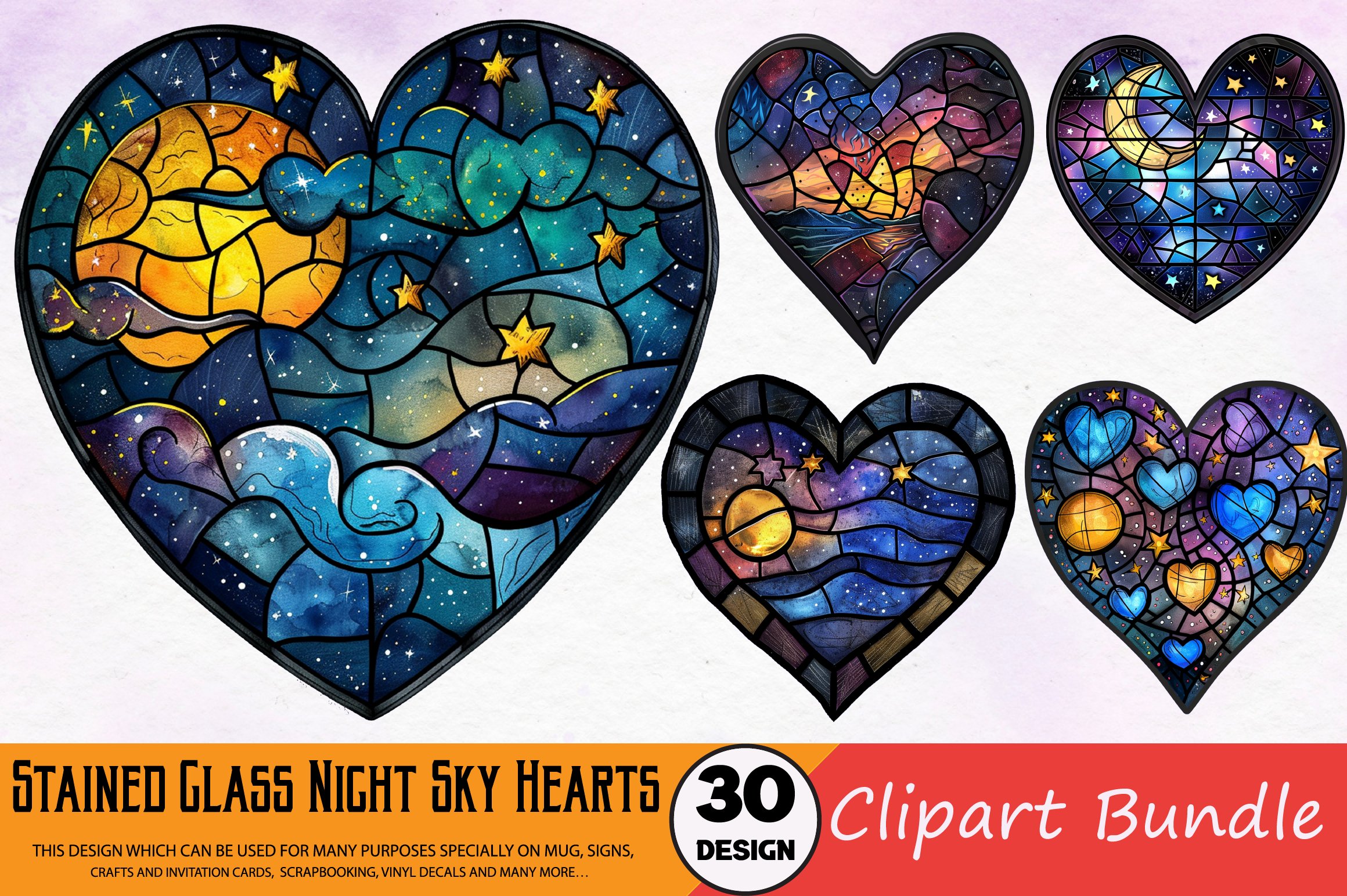 Hearts In The Night Sky